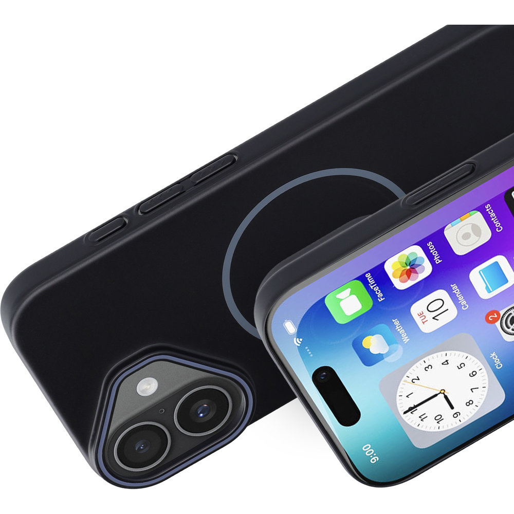 Mobiparts Slim Line Case Apple iPhone 17 (MagSafe) Onyx Black