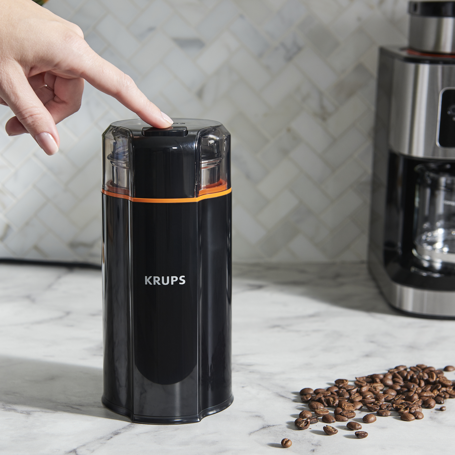 Krups Moulin à café elec. GX332810