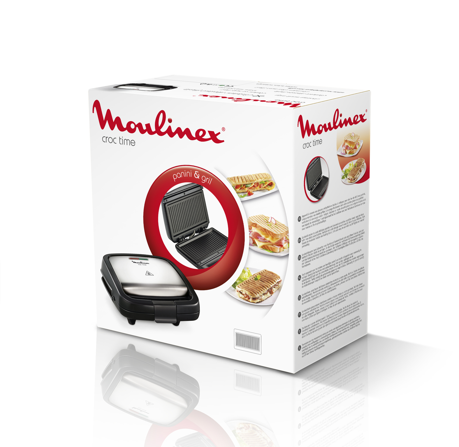 Croque-monsieur MOULINEX SZ192D12 Croc'Time
