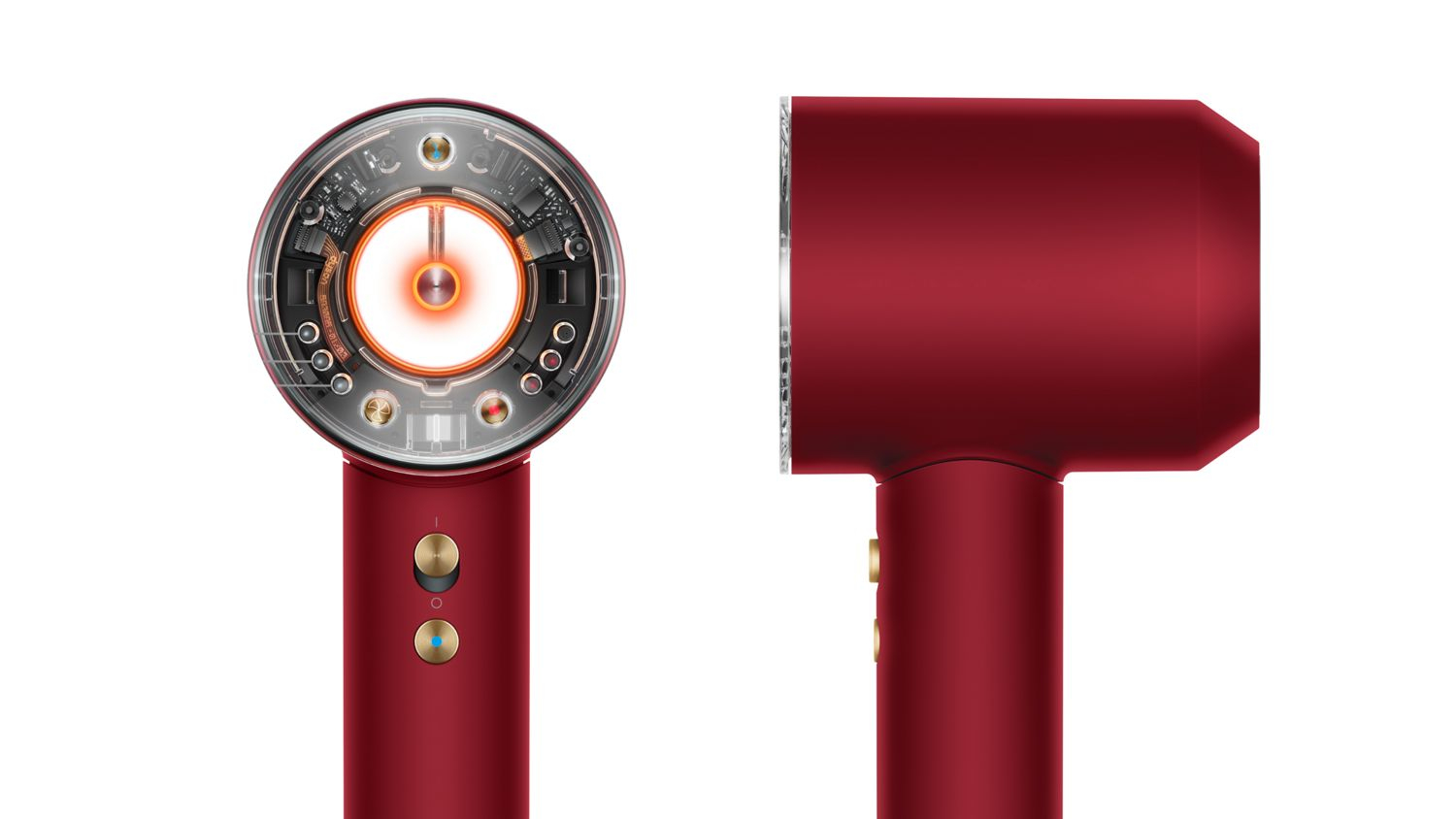 Dyson 594823-01 haardroger 1600 W Goud, Rood