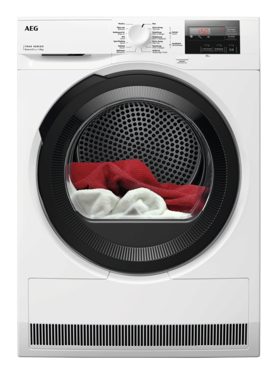 Warmtepompdroogkast AEG TR78DADB / 8kg / D