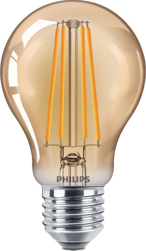 LED-lamp PHILIPS 8718699673567 Gold E27 A60 5,5W-48W