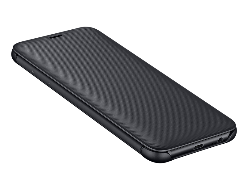Sac (TEL) Samsung Samsung A6 2017 Wallet Cover Black