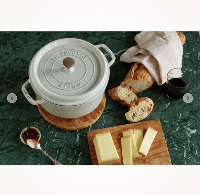 Ronde Cocotte STAUB 11024107 White Truffle 24cm
