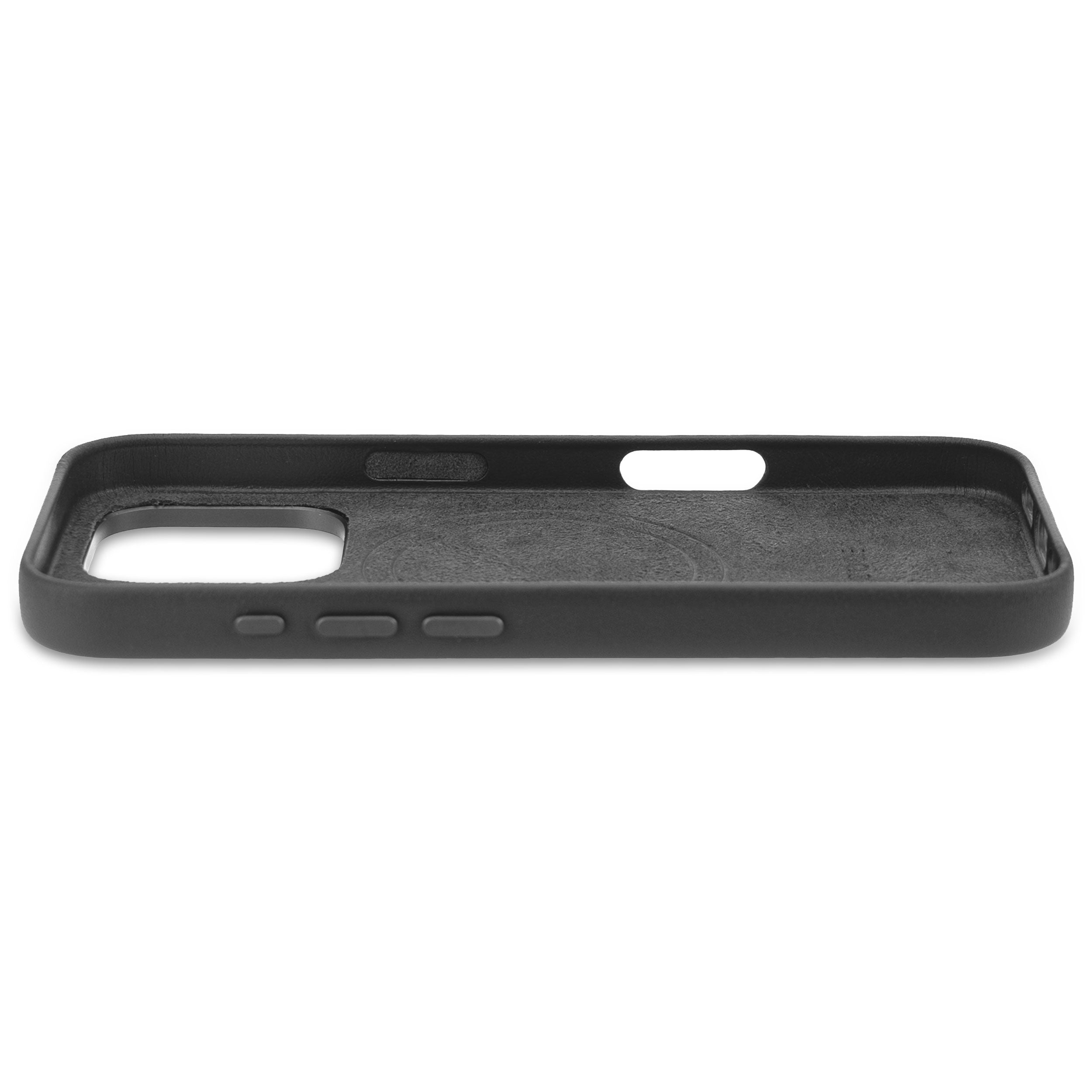 Decoded Leather Backcover Apple iPhone 16 Pro Black