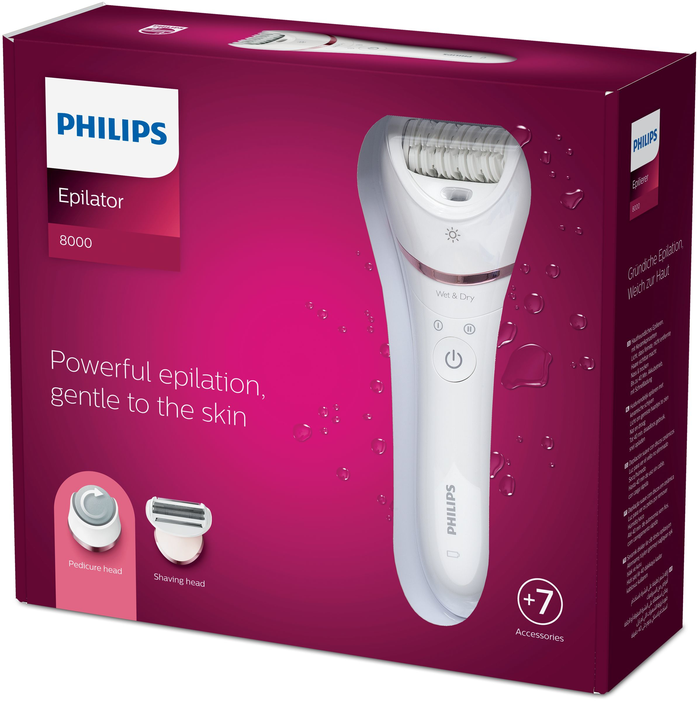 Epilator PHILIPS BRE730/10