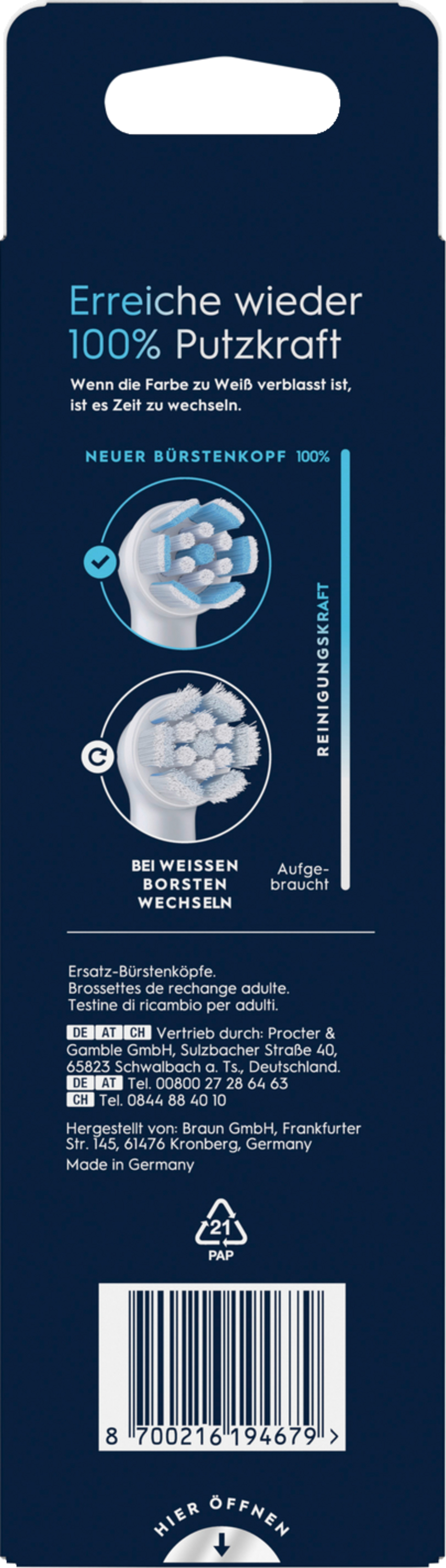 Opzetborstel ORAL-B 163174 iO / zachte reiniging / 6 stuks