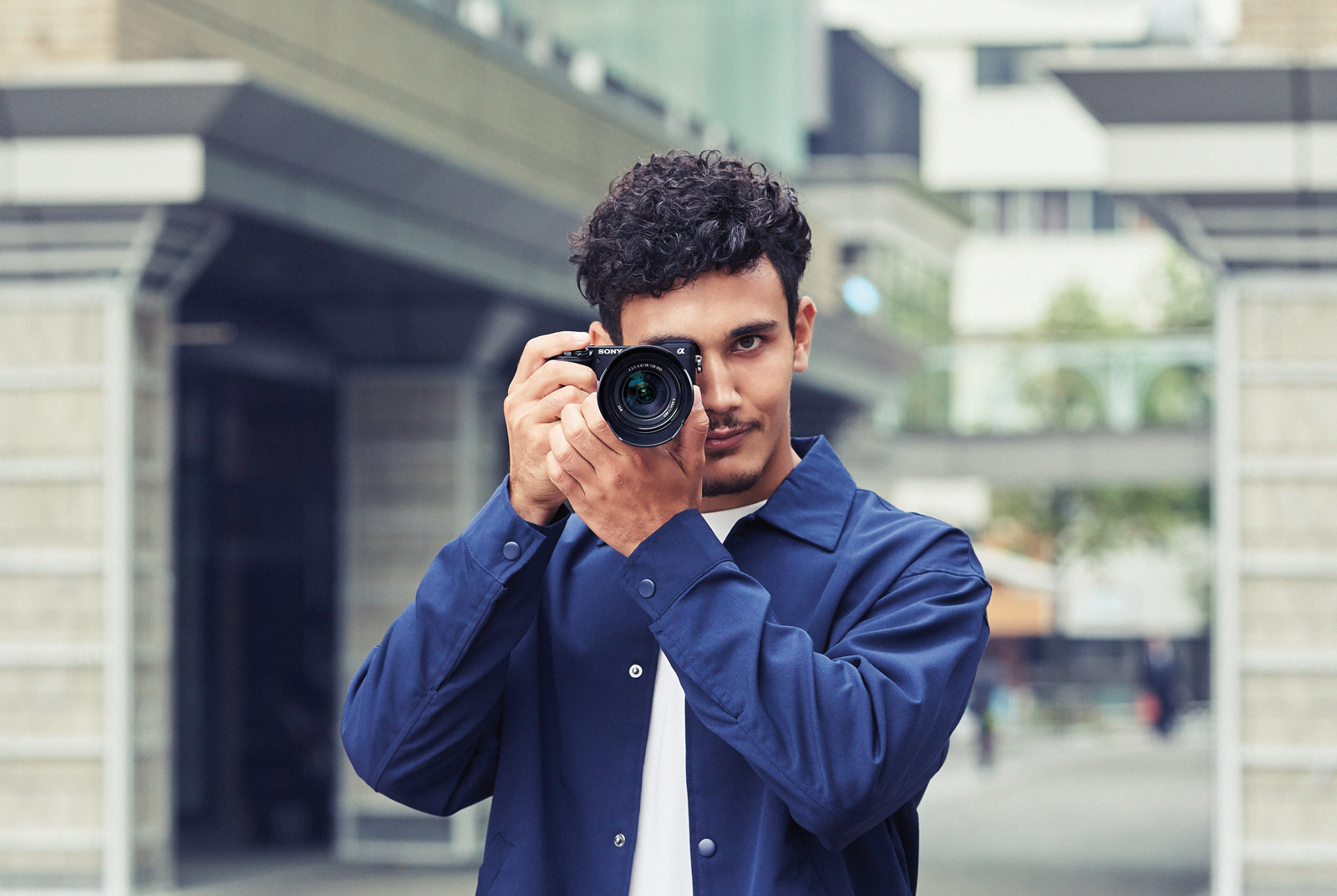Sony α 6400 + SELP1650 MILC 24,2 MP CMOS 6000 x 4000 pixels Noir
