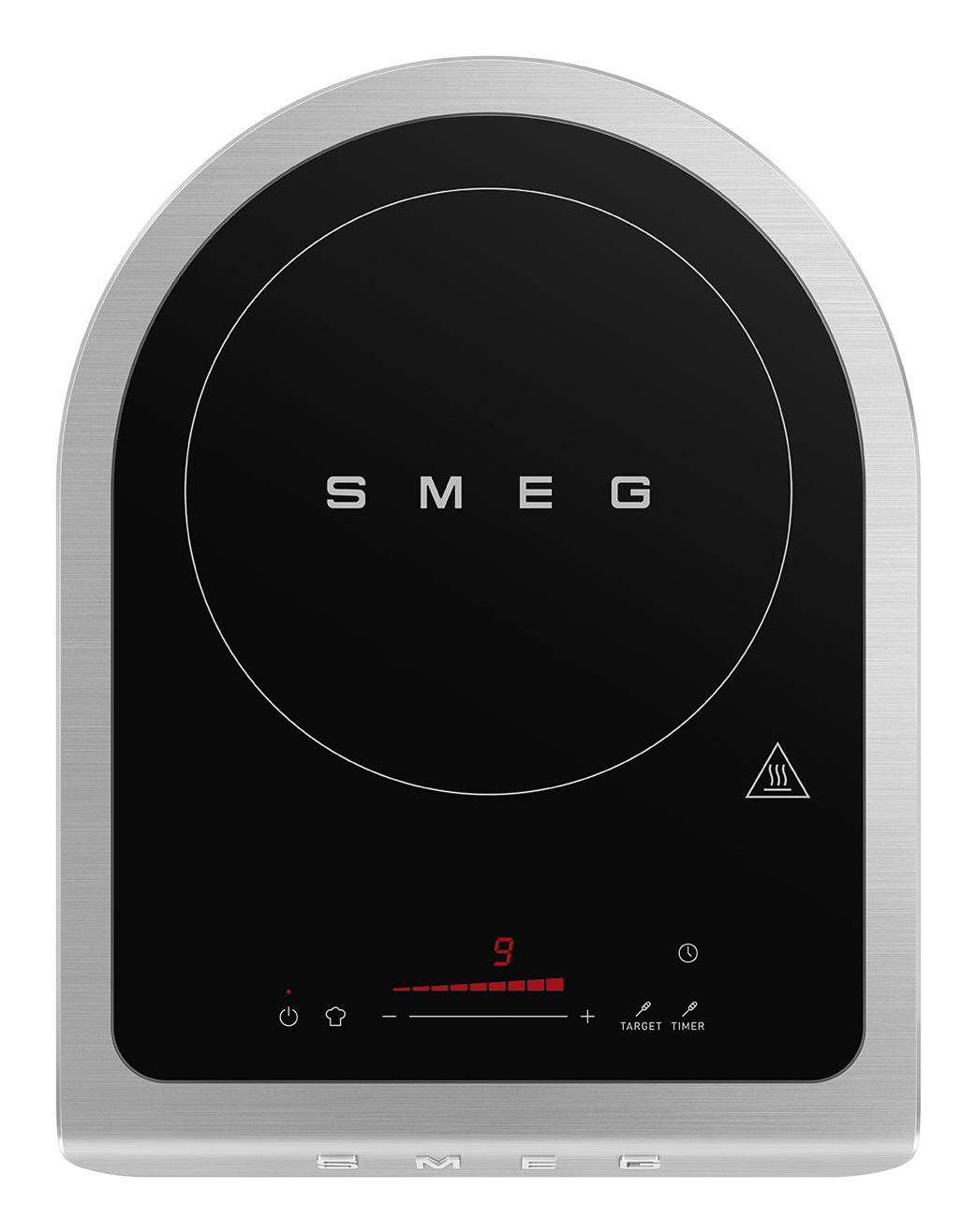 Smeg taque à induction noir blanc