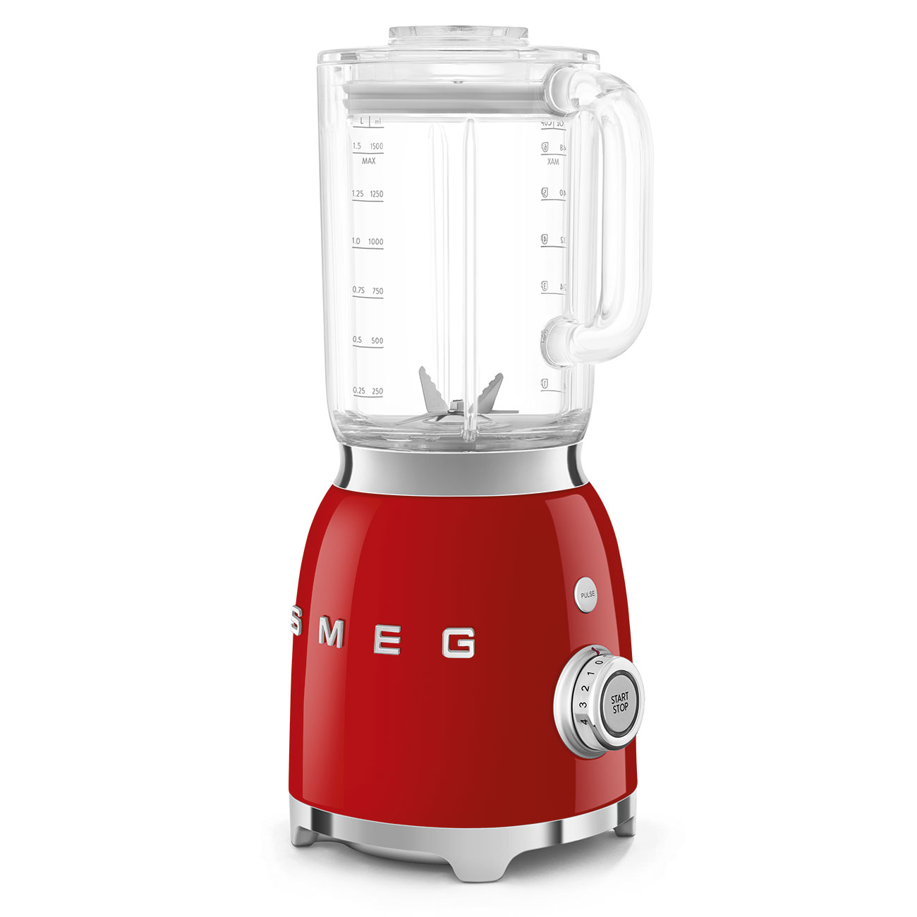 Smeg BLF03RDEU blender 1,5 l Blender voor op aanrecht 800 W Rood