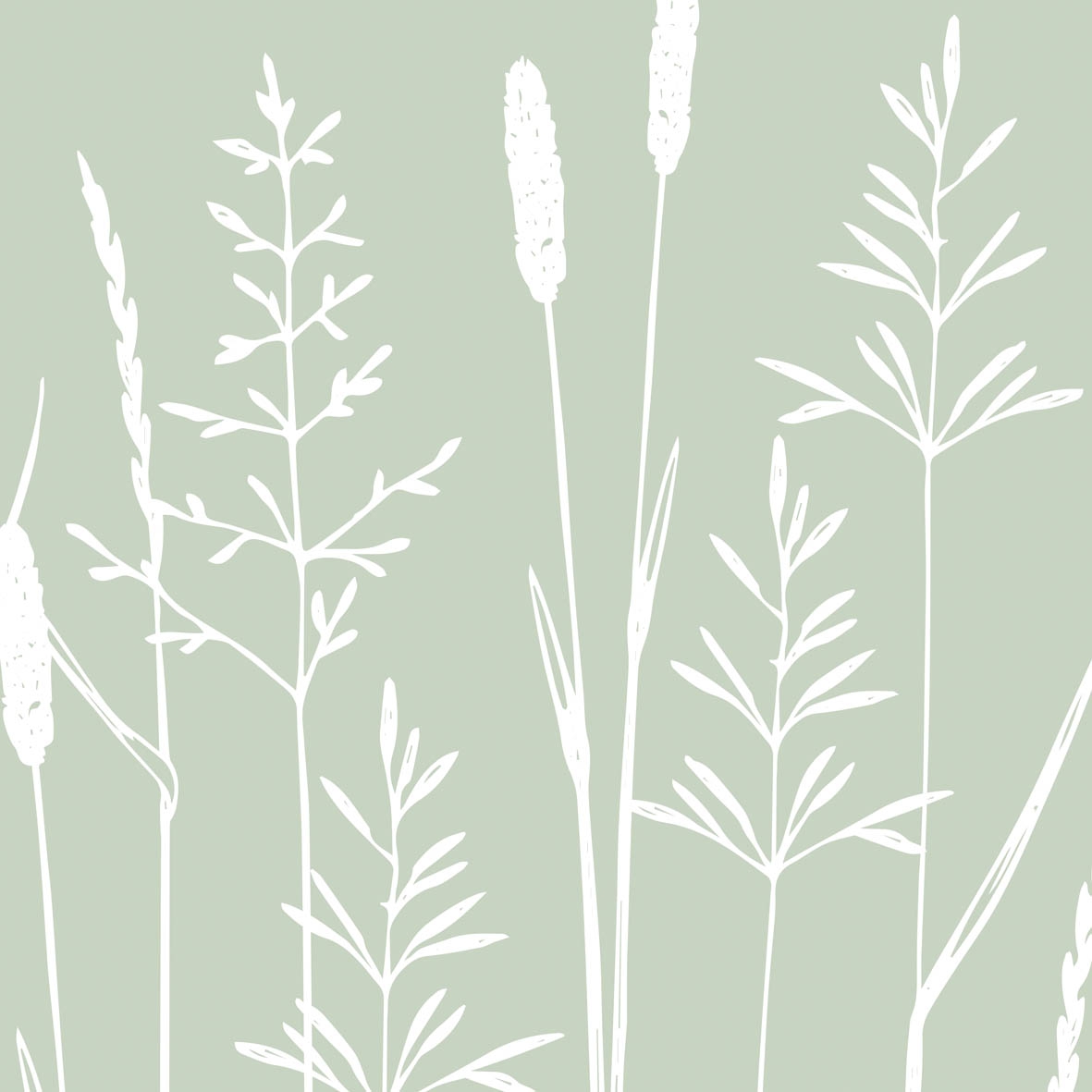 Papieren servetten PPD 1334344 Pure Fields Green / 33x33cm