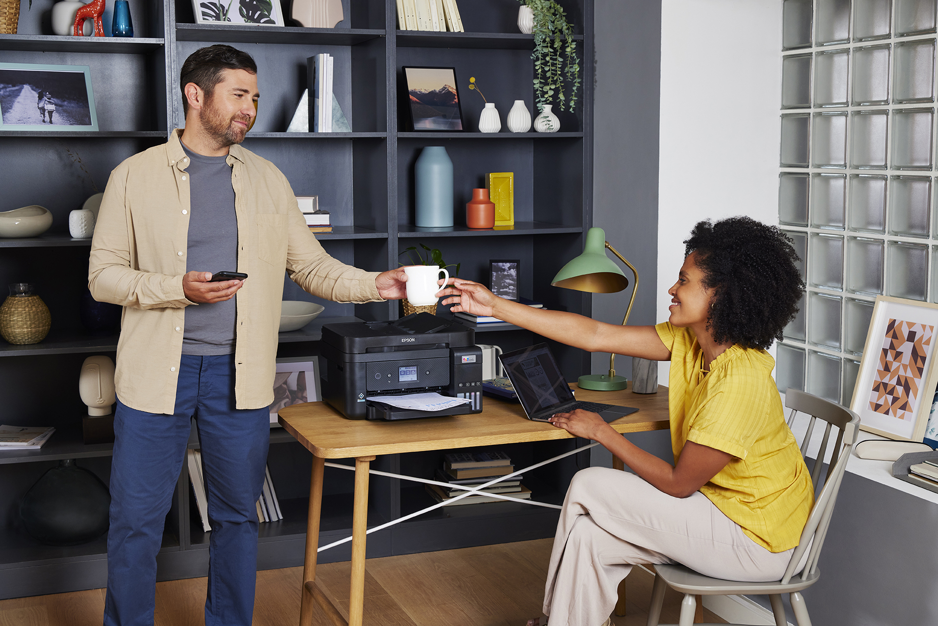 Printer Inkjet EPSON EcoTank ET-4850 AIOFlat Kleur A4