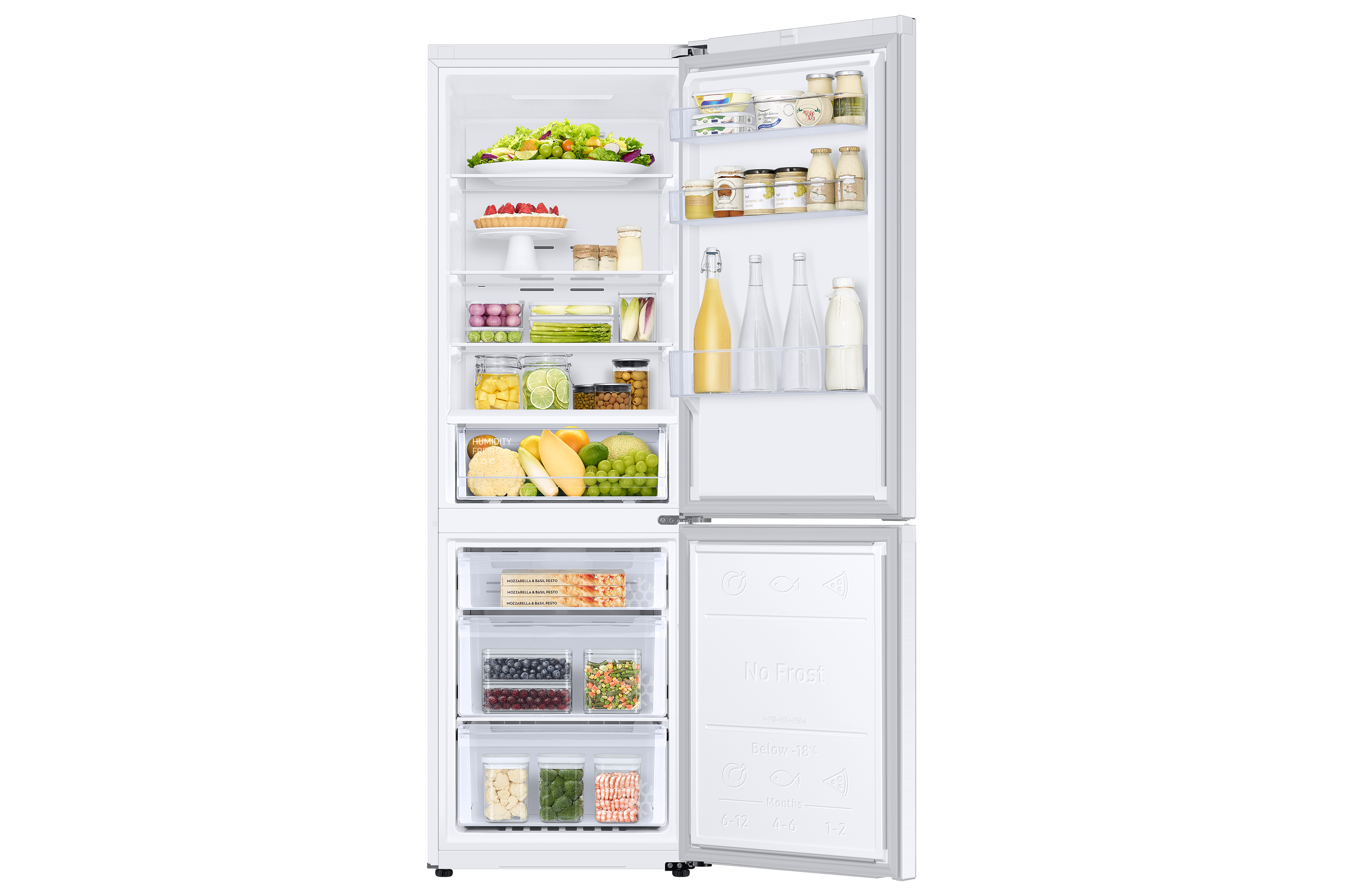 Samsung Réfrigérateur Combiné RB34C670DWW/EF