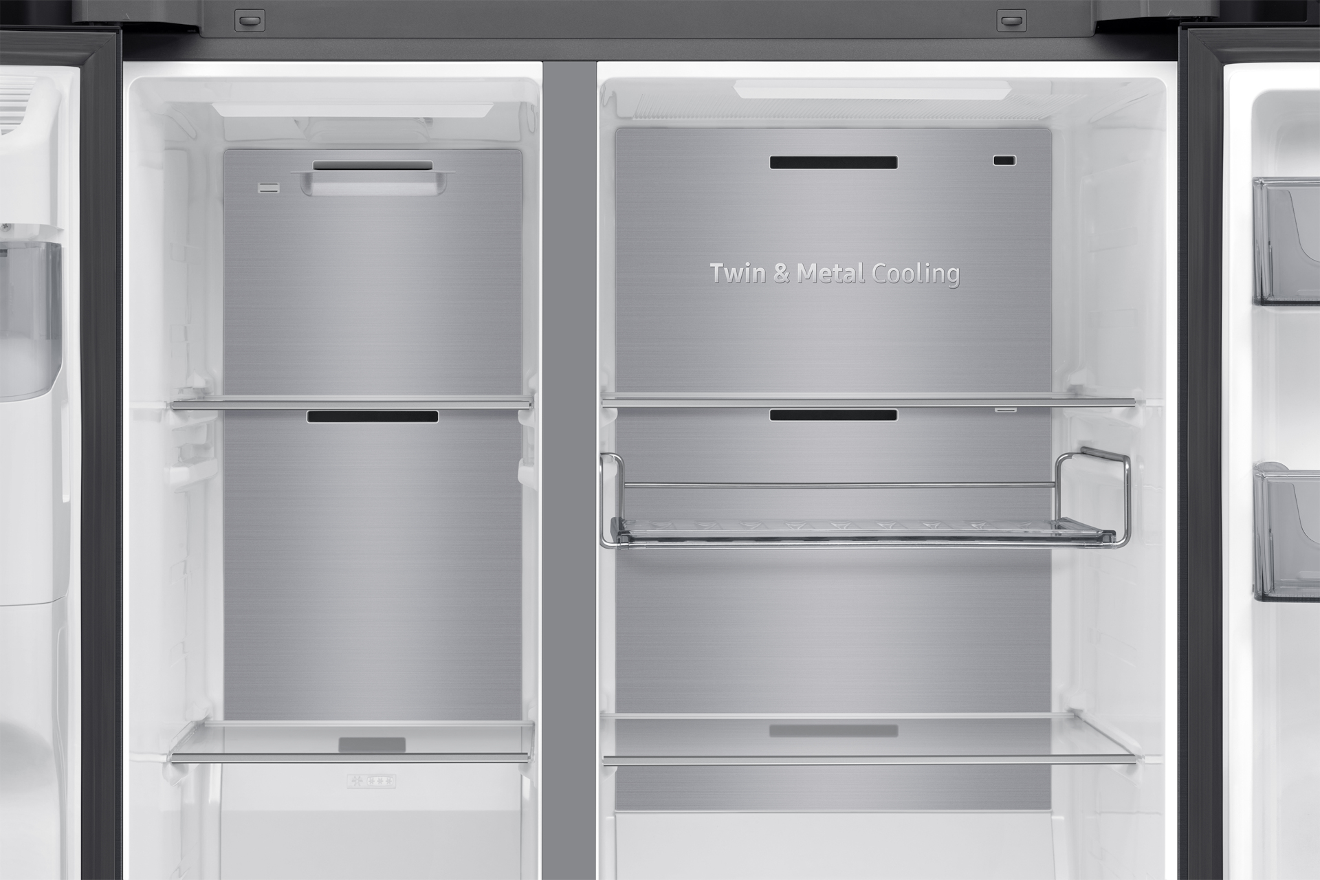 Samsung side by side RS80F66KBFEF