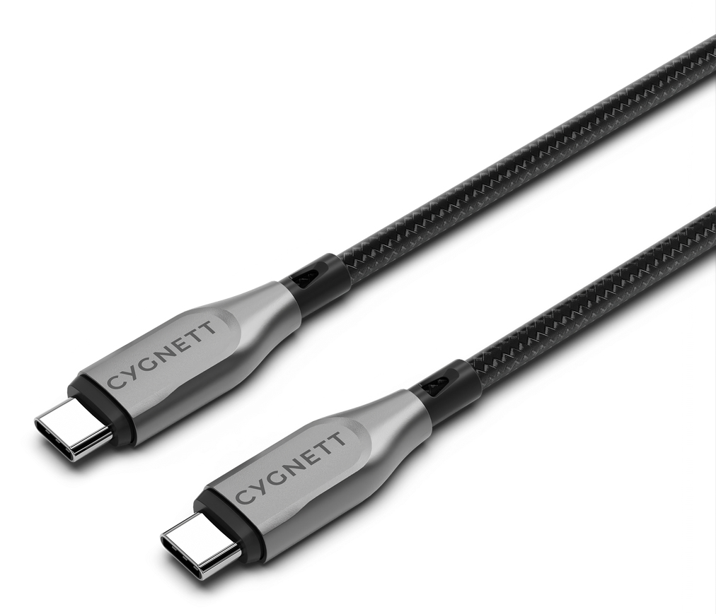 Kabel Cygnett Armoured Braided USB-C > USB-C Cable 3m Black