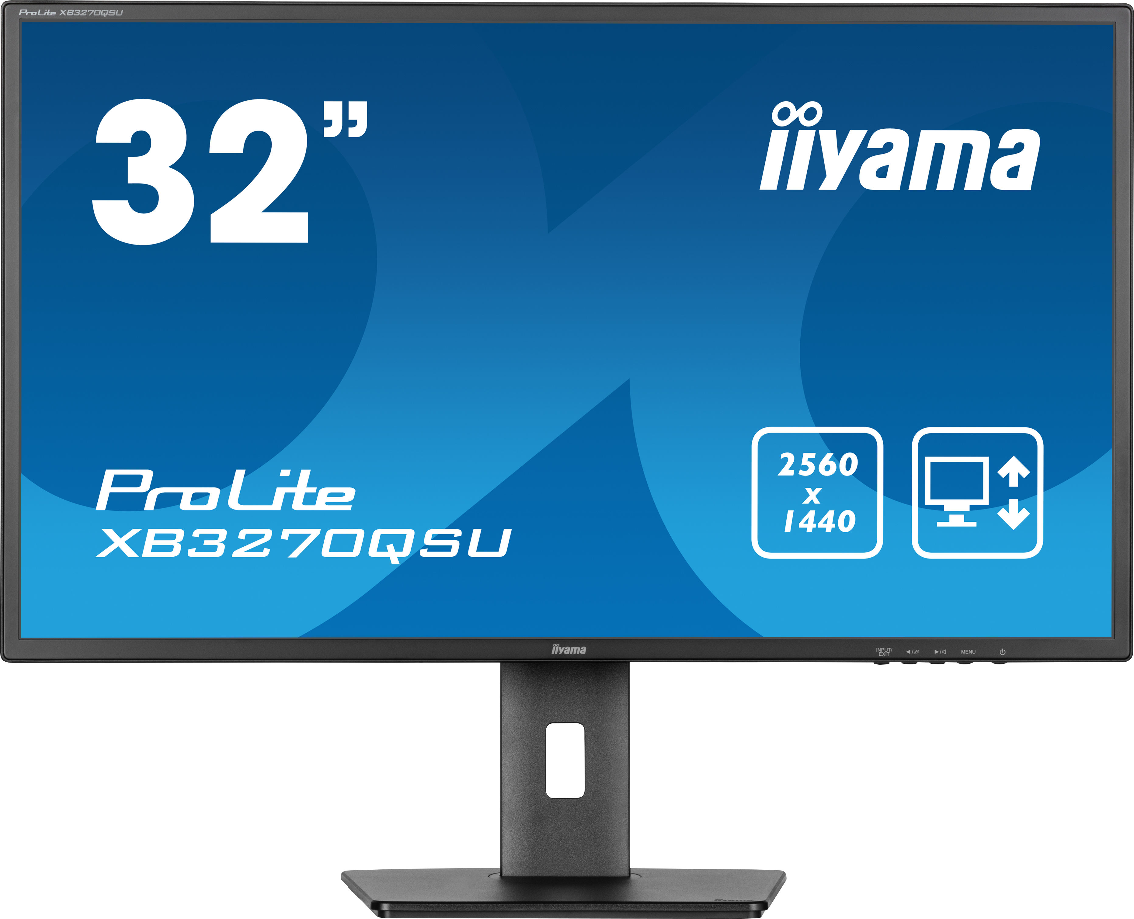 Monitor IIYAMA 32' QHD IPS 16:9 100Hz Black