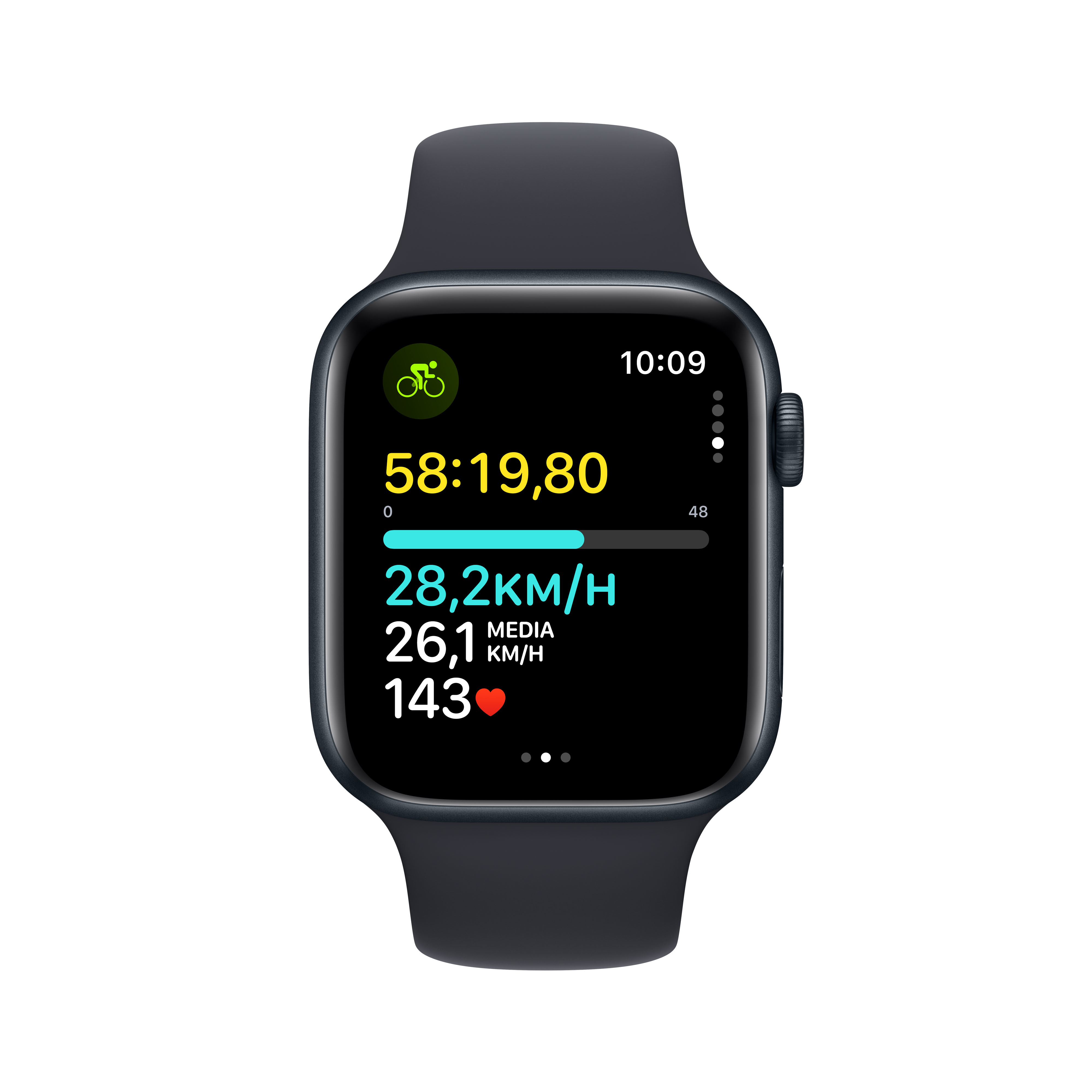 APPLE Watch SE Midnight 2023 44mm Midnight Sport Band