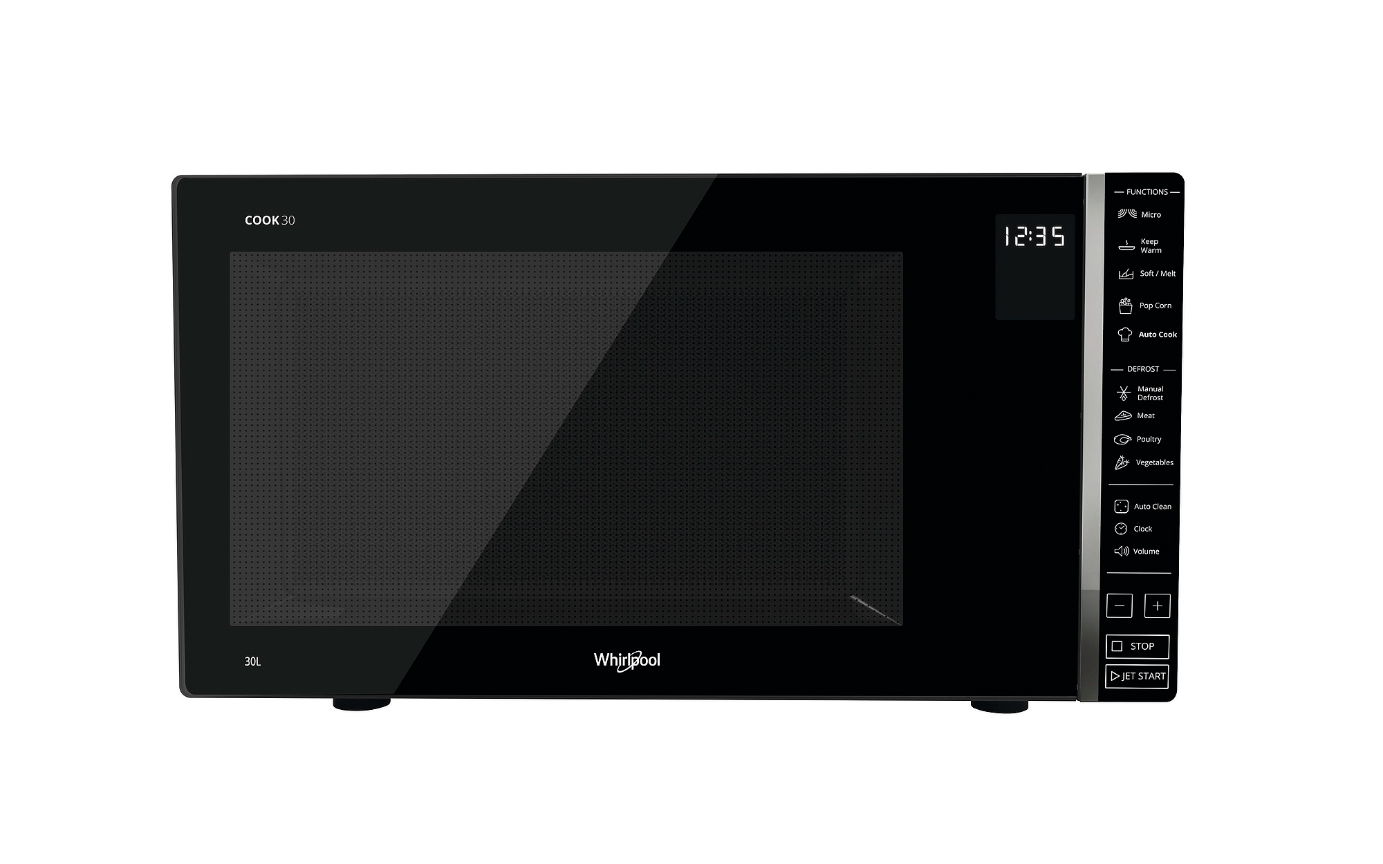 Whirlpool MWP 301 B micro-onde Comptoir Micro-onde simple 30 L 900 W Noir