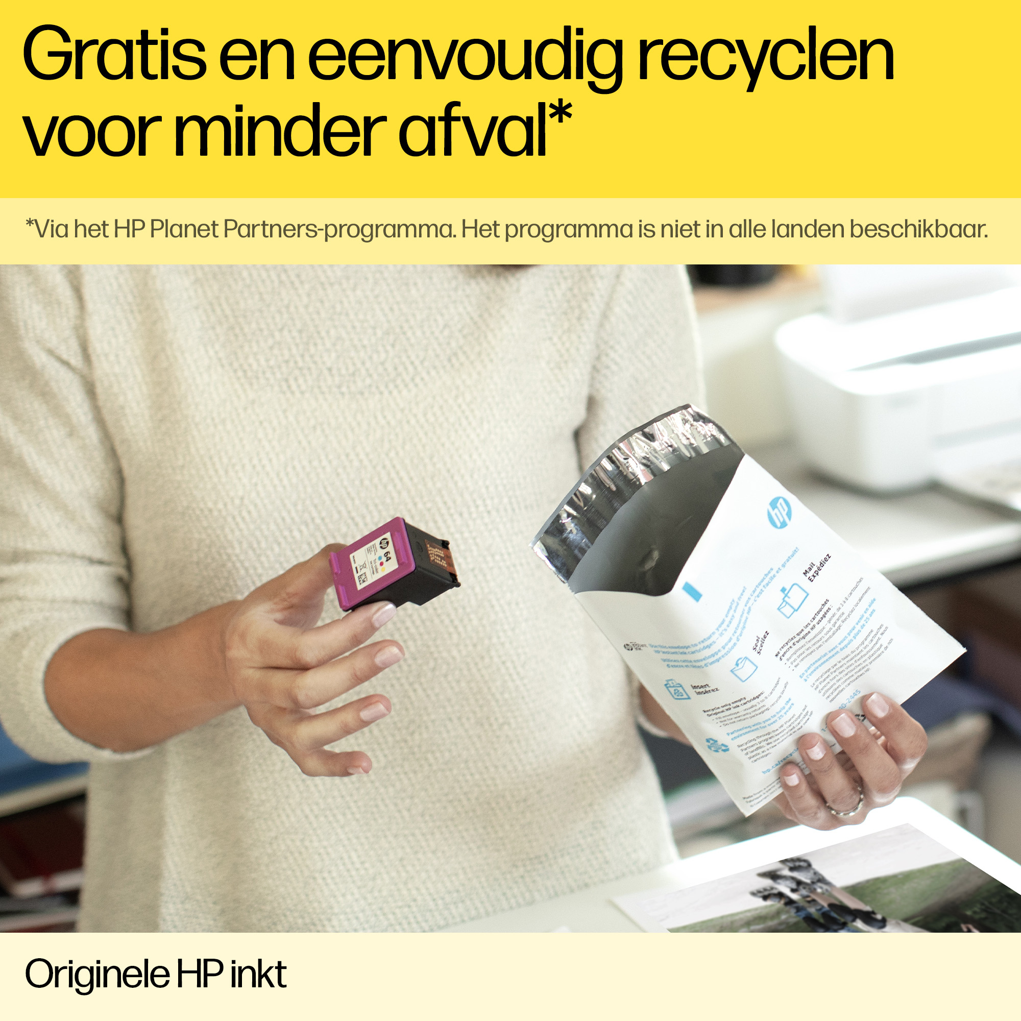 Inktpatroon HP 920XL Yellow