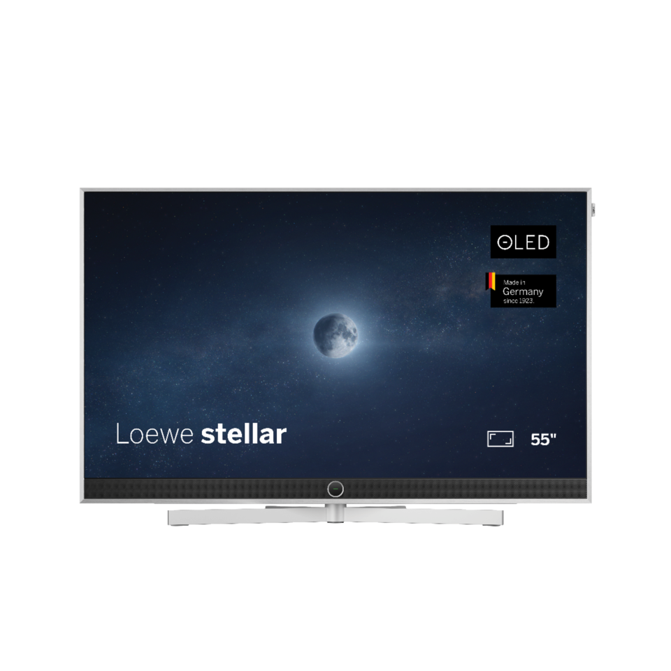OLED TV LOEWE stellar 55 dr+ zwart aluminium/mat aluminium