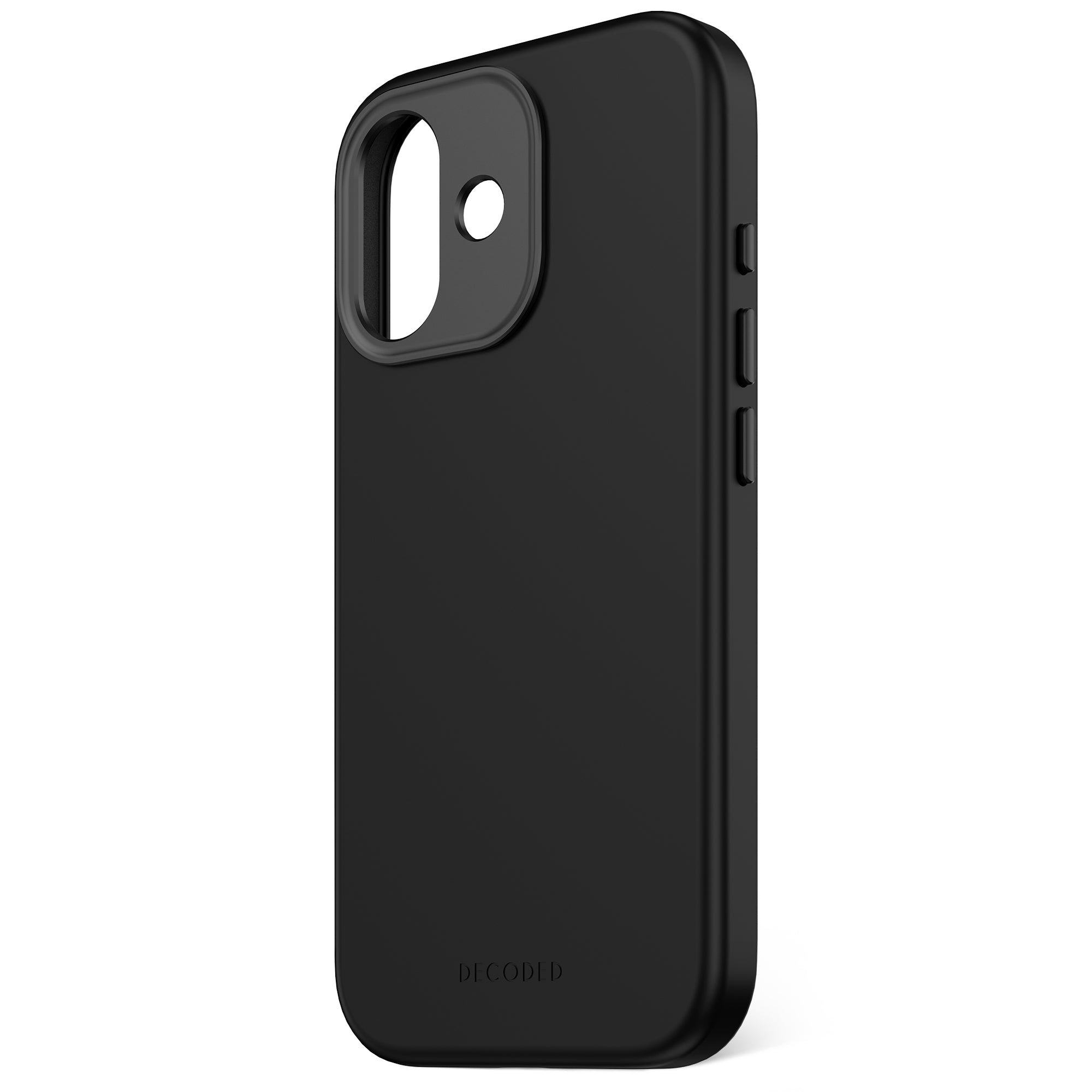 Decoded Silicone Backcover Apple iPhone 17 Phantom Black