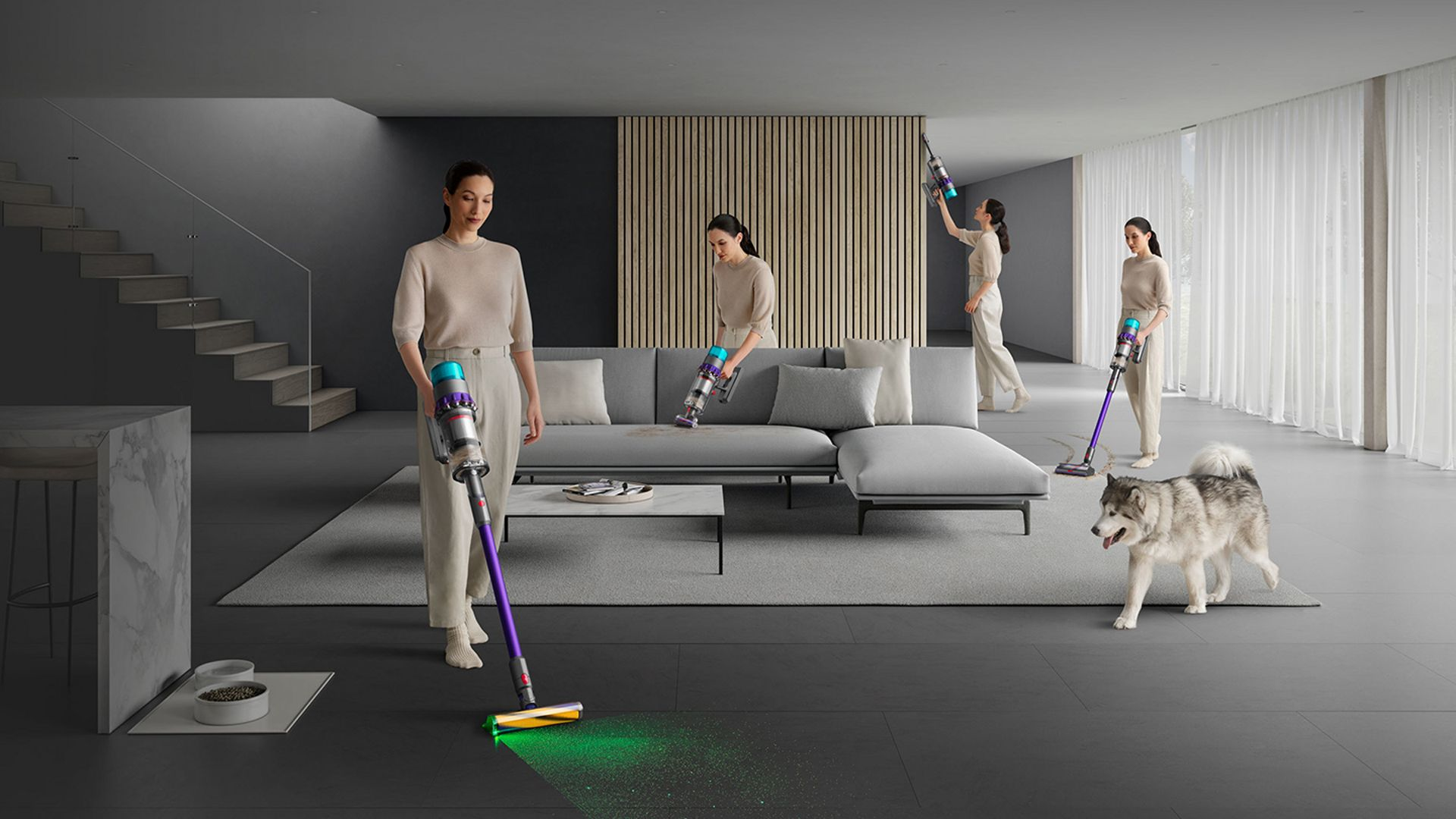 Aspirateur-balai DYSON 446989-01 GEN5 Detect Absolute