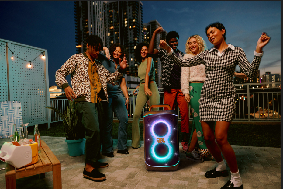 Partyspeaker JBL Partybox 520 zwart met accu