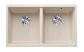 Spoelbak BLANCO Subline 350/350-U 527164 Zacht wit