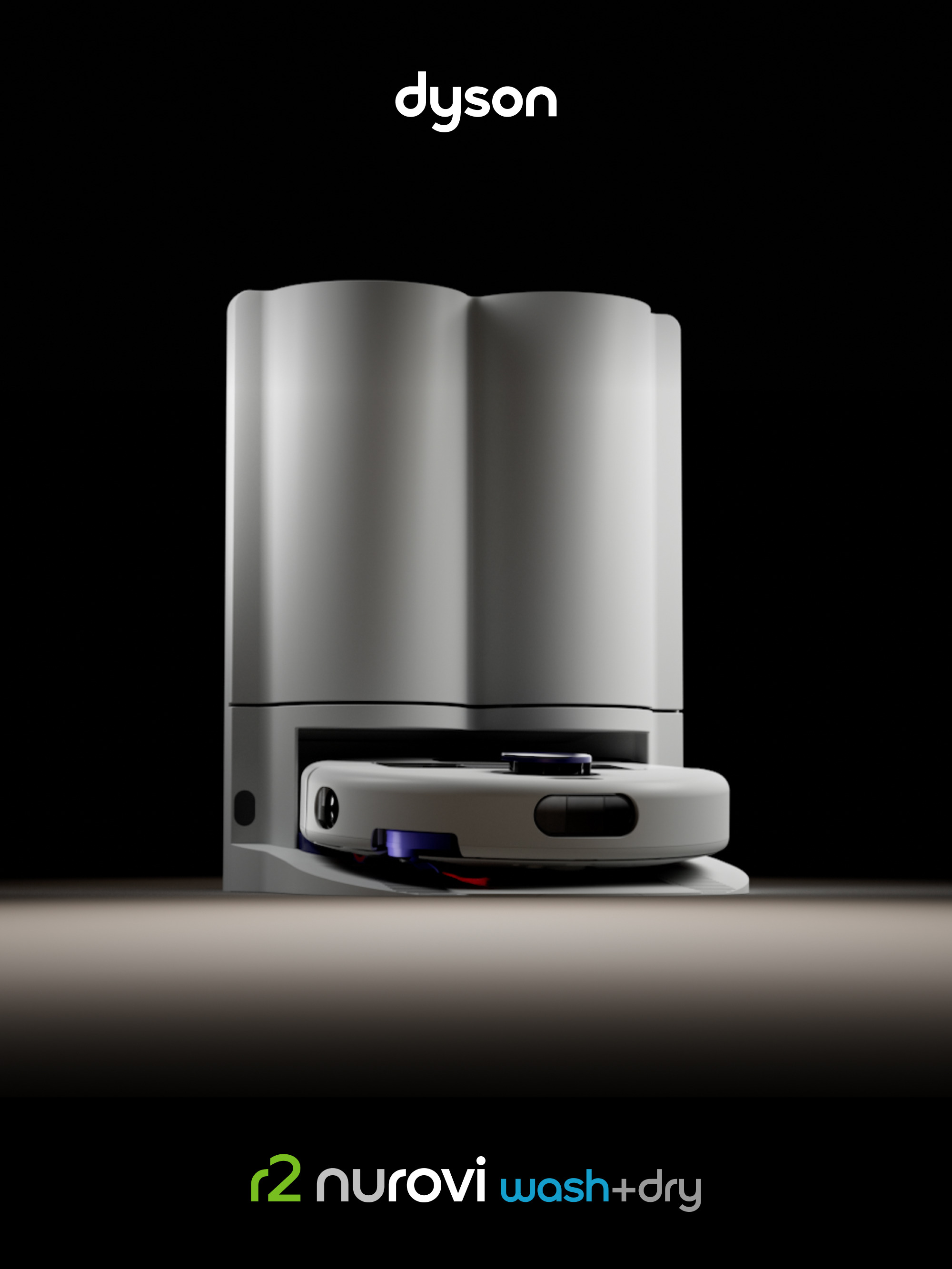 Robotstofzuiger DYSON 664874-01 Nurovi / R2 / Wash & Dry