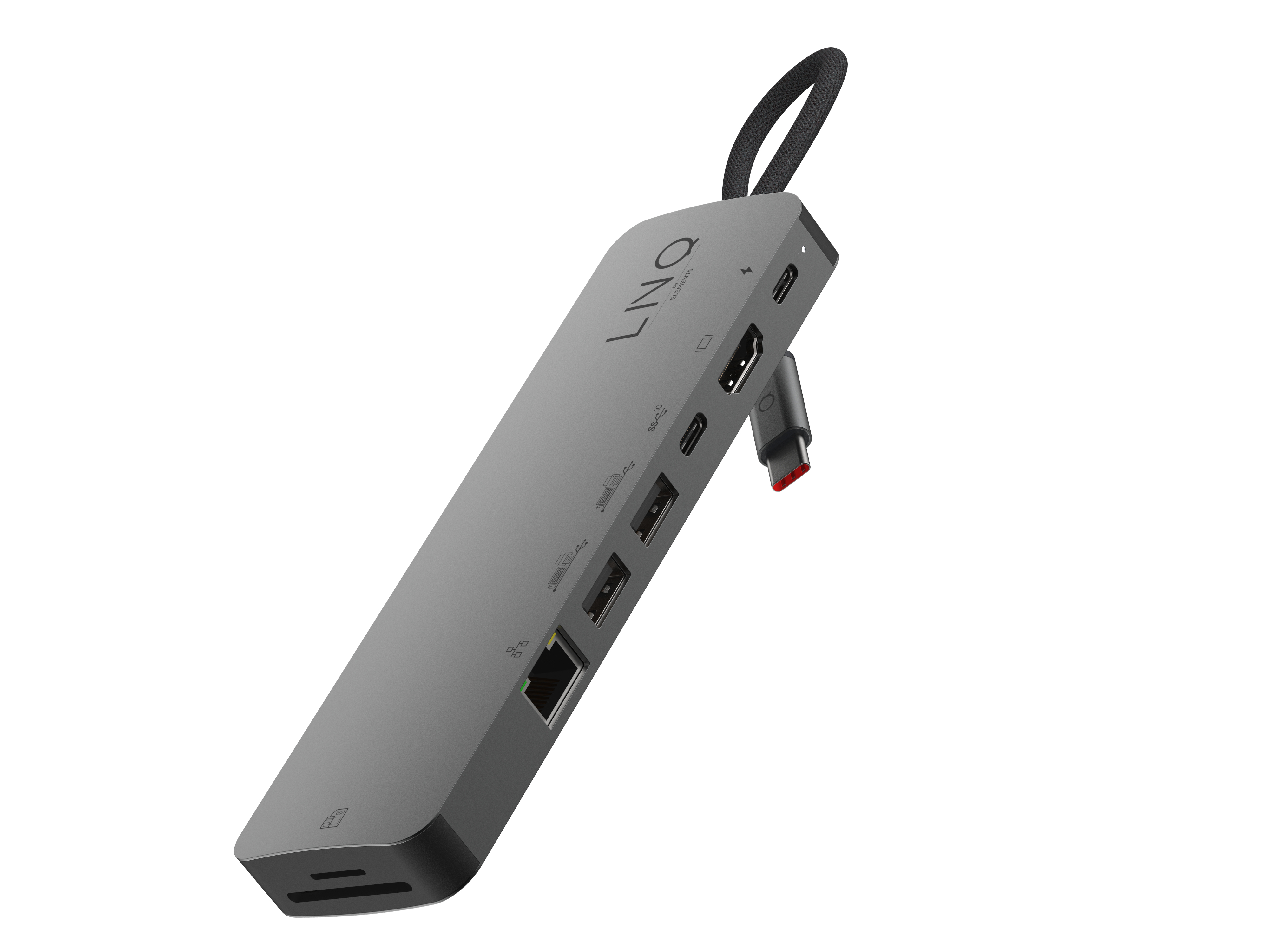 Linq byELEMENTS 9 in 1 Pro SSD Hub