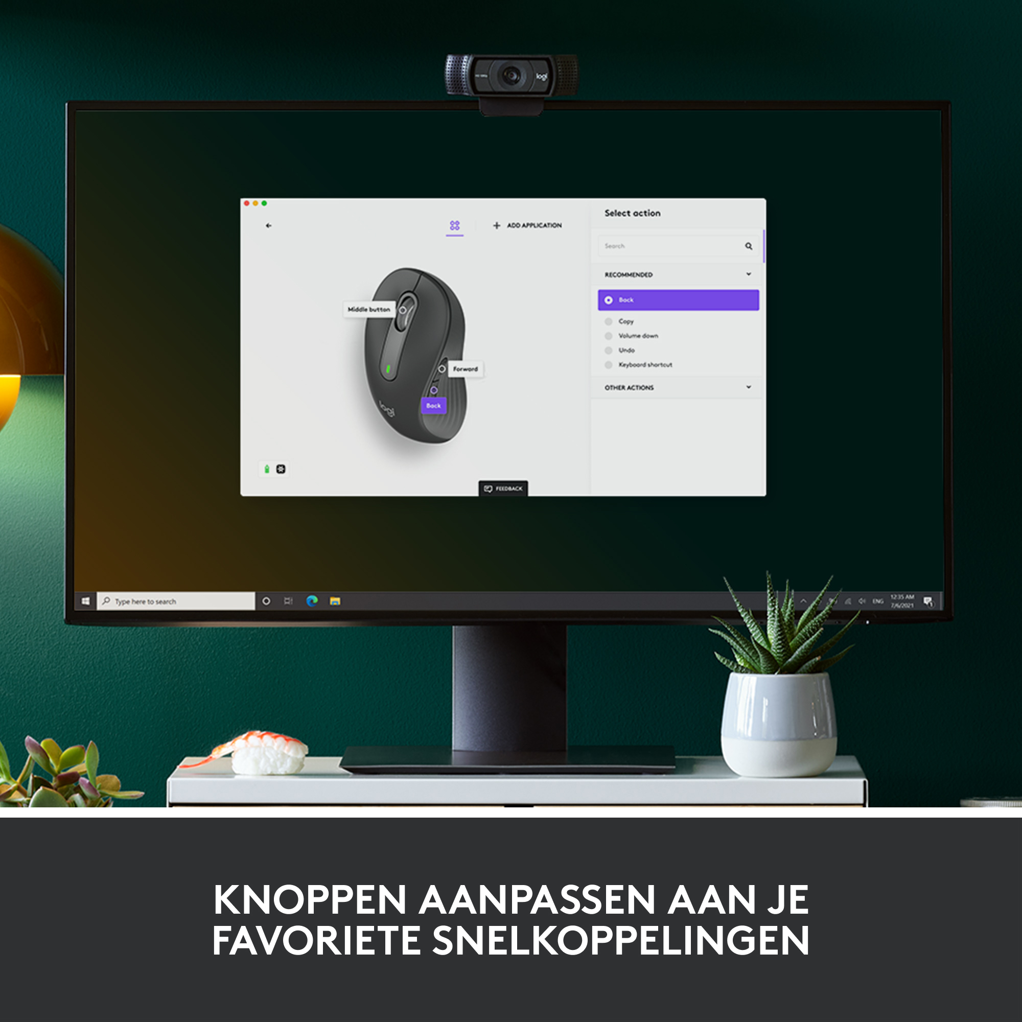 Draadloze Muis Logitech M650 LargeLinksh. Signature Graph.