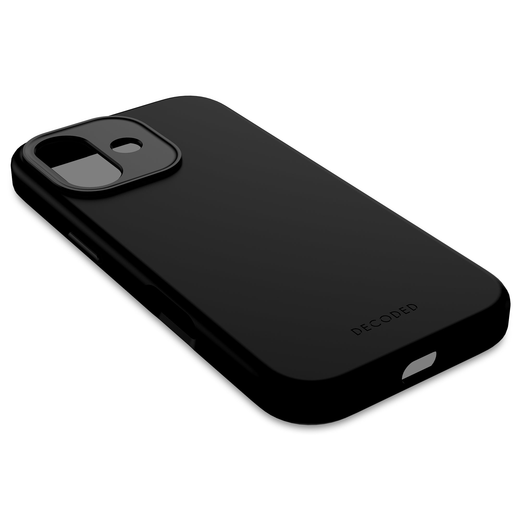Decoded Silicone Backcover Apple iPhone 17 Phantom Black