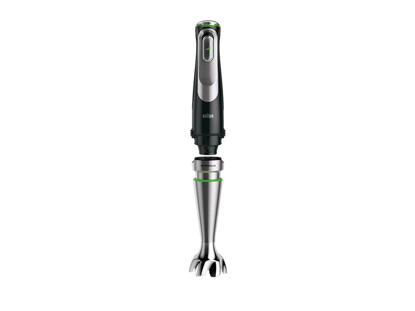 Braun MultiQuick 9 MQ 9125 XS 0,35 l Staafmixer 1200 W Zwart, Roestvrijstaal