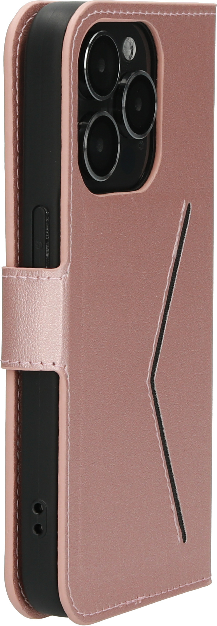 Mobiparts Classic Wallet Case Apple iPhone 15 Pro Pink