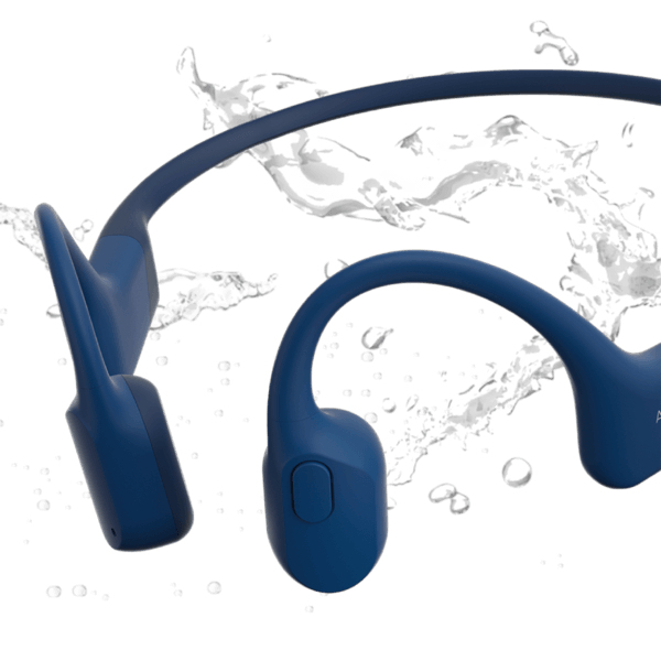 Hoofdtelefoon SHOKZ OpenRun Mini blauw bone conduction