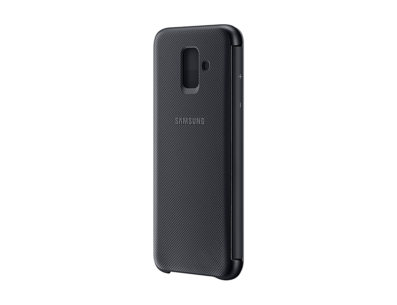 Sac (TEL) Samsung Samsung A6 2017 Wallet Cover Black