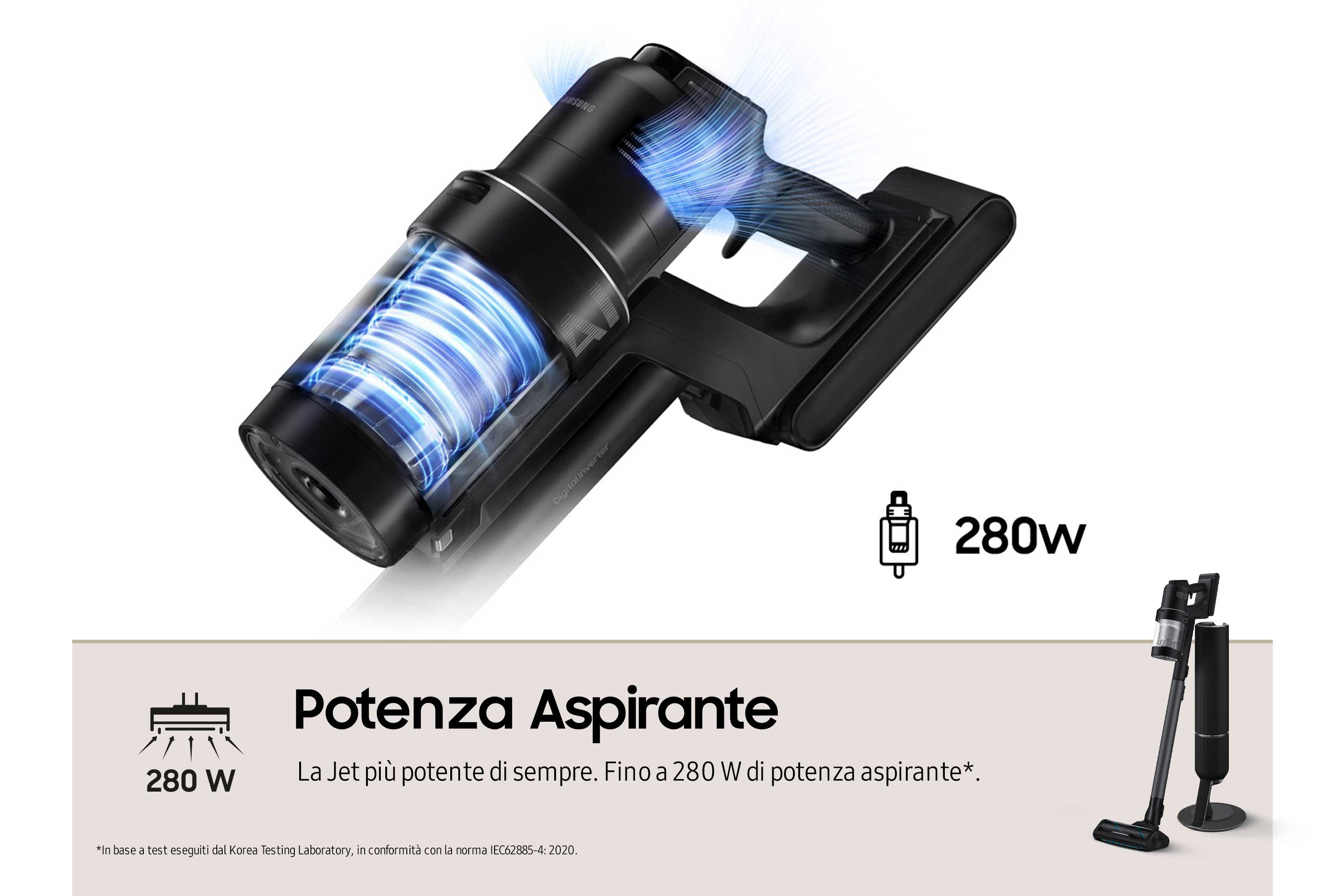 SAMSUNG ASPIRATEUR BALAI VS28C9784QKWA