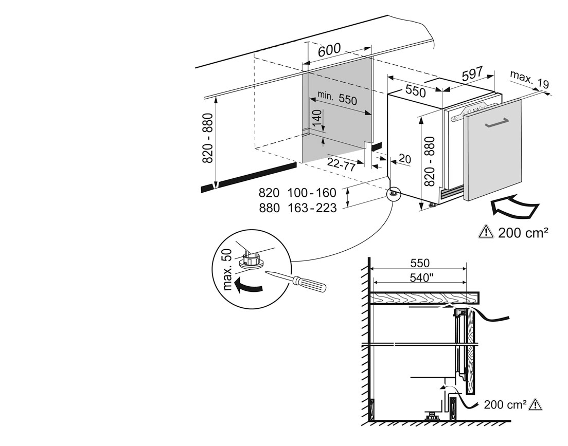 Liebherr SUIGN 1554 Premium Congélateur vertical Intégré 80 L E Blanc