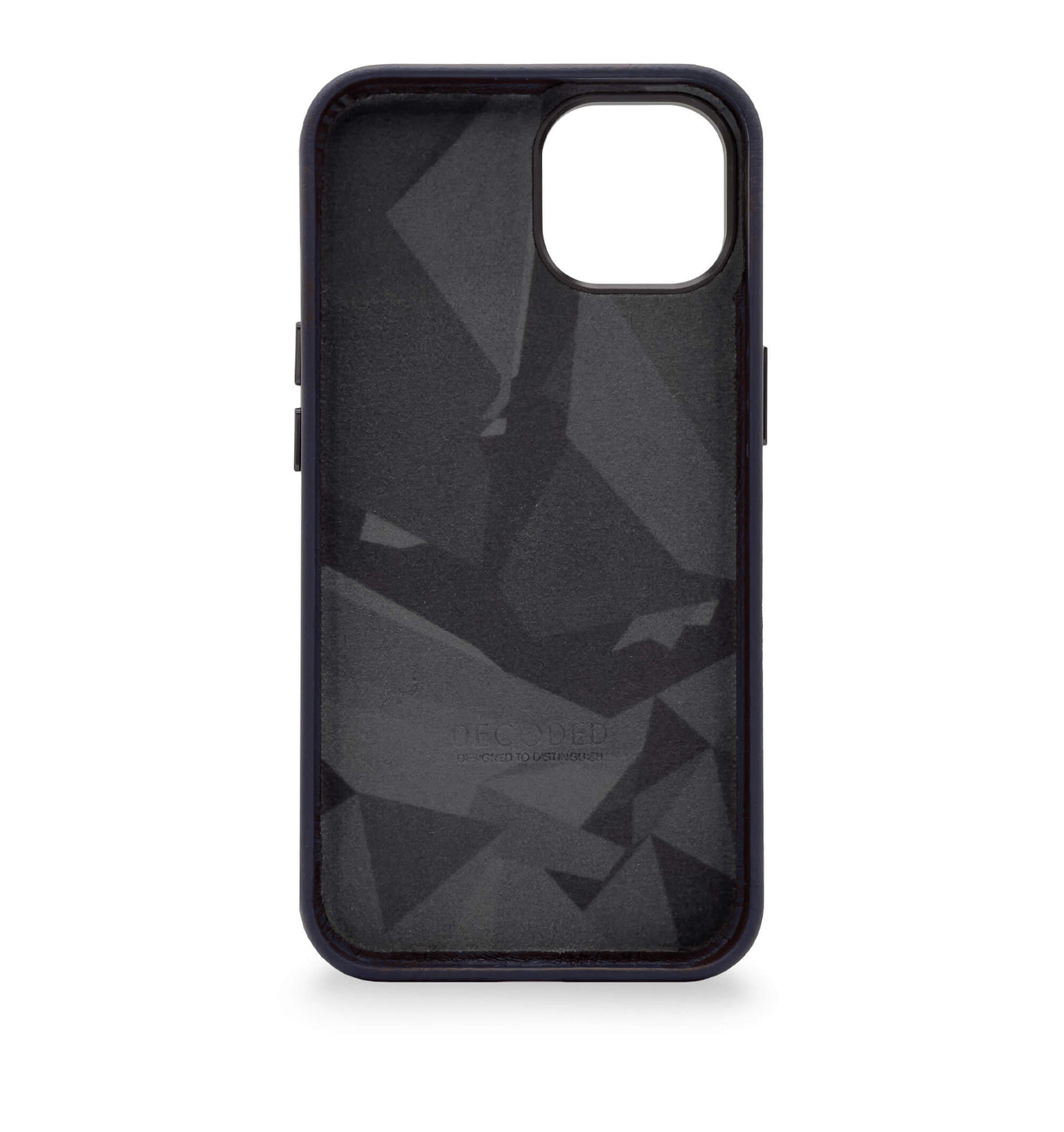 Tas DECODED Leather Backcover iPhone 14 Plus Steel Blue