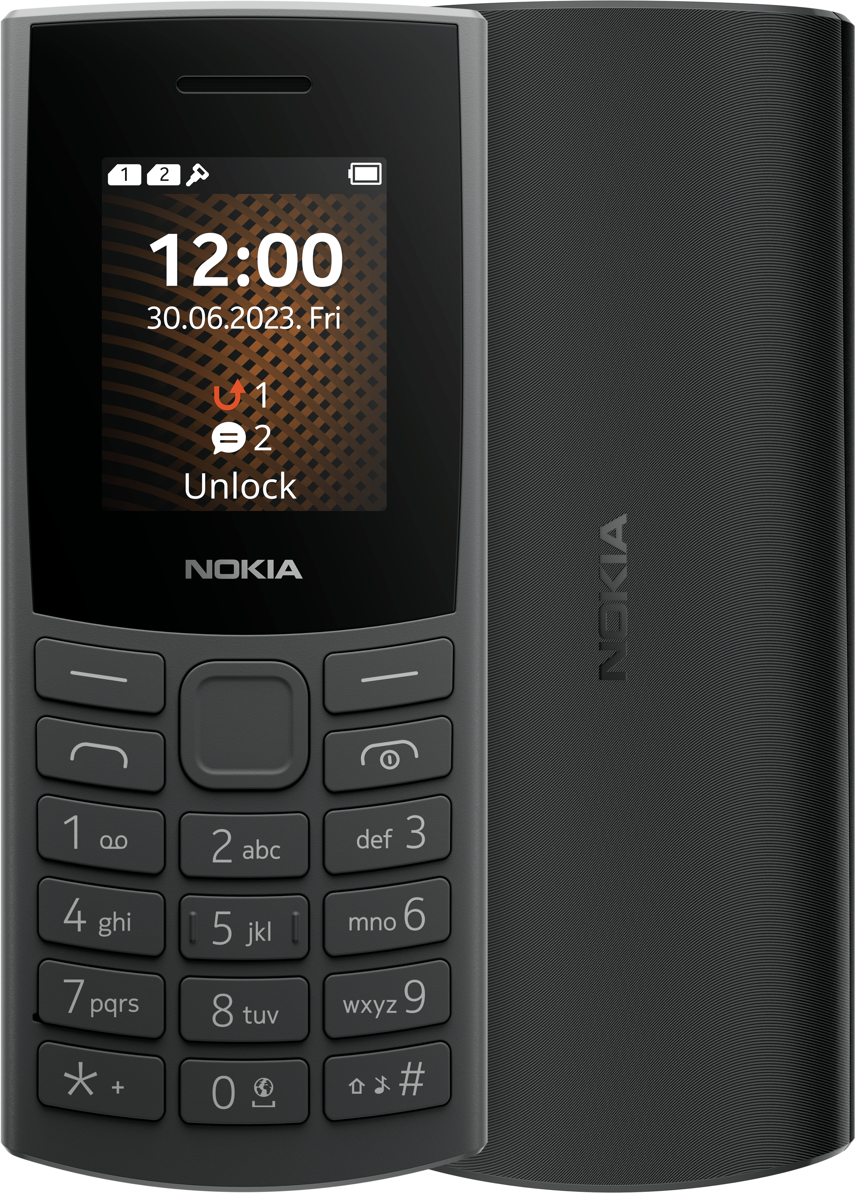 Nokia 105 4G Dual SIM Charcoal