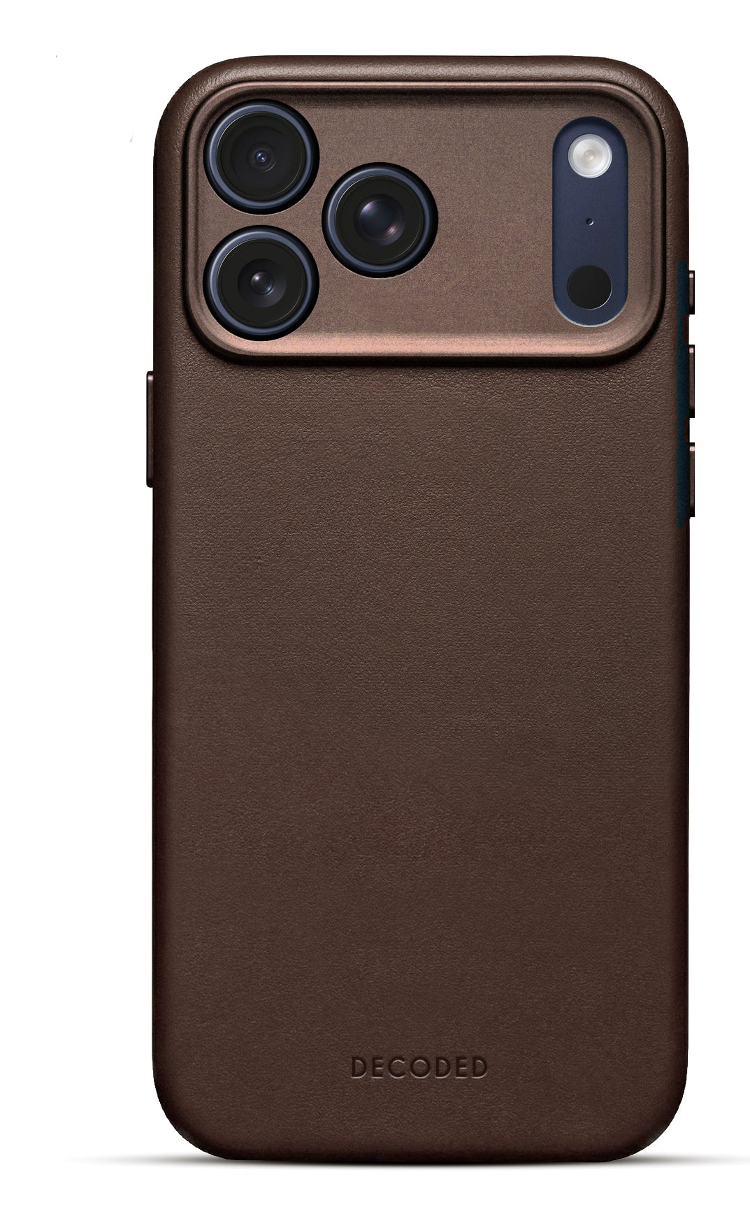 Decoded Leather Backcover Apple iPhone 17 Pro Chocolate Brown