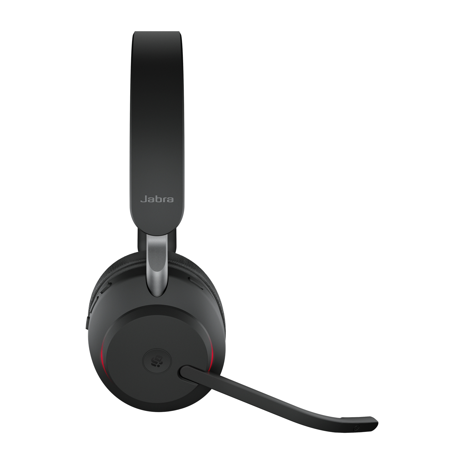 Jabra Evolve2 65 Stereo MS + Laadstation USB-A Zwart