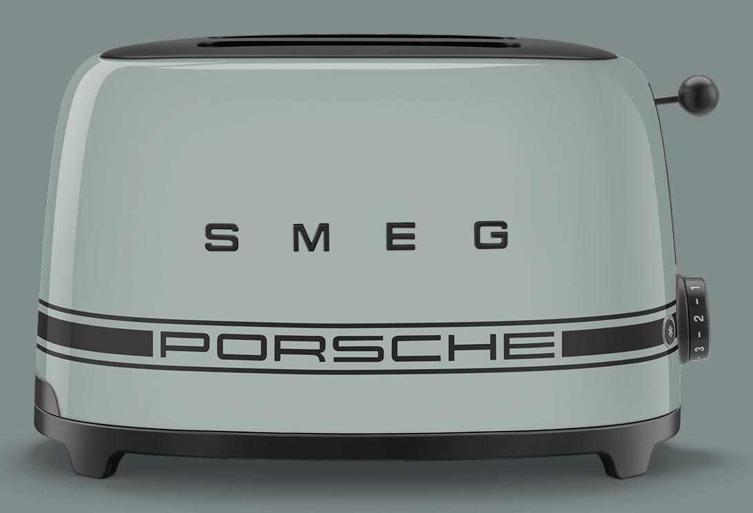 Broodrooster SMEG TSF01PSGEU Porsche Design / Shade Green / 2 sneden
