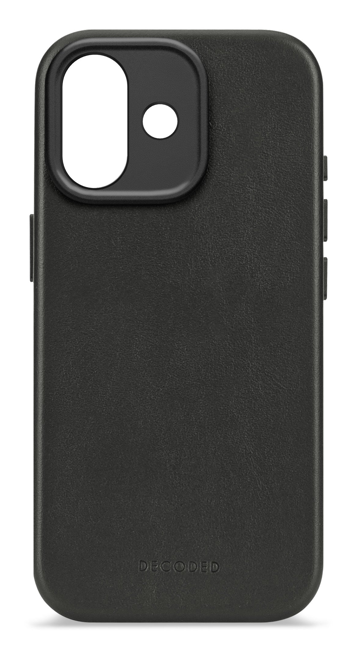 Decoded Leather Backcover Apple iPhone 17 Black