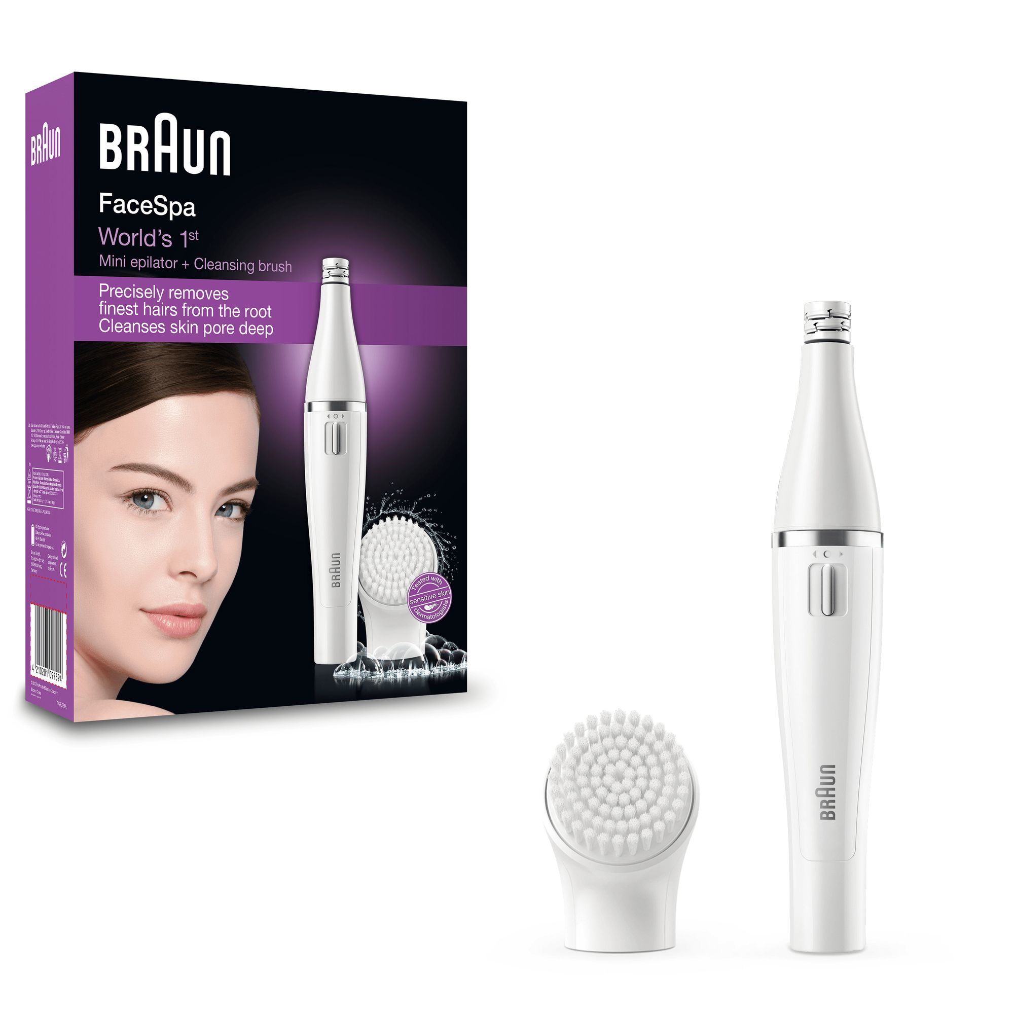 Braun epilateur et brosse nettoyage 81