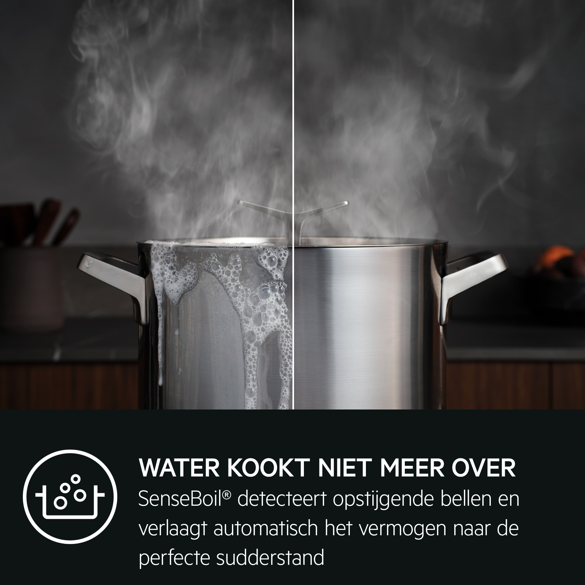 Kookplaat BI AEG TII84B10FZ/ Inductie / Zwart