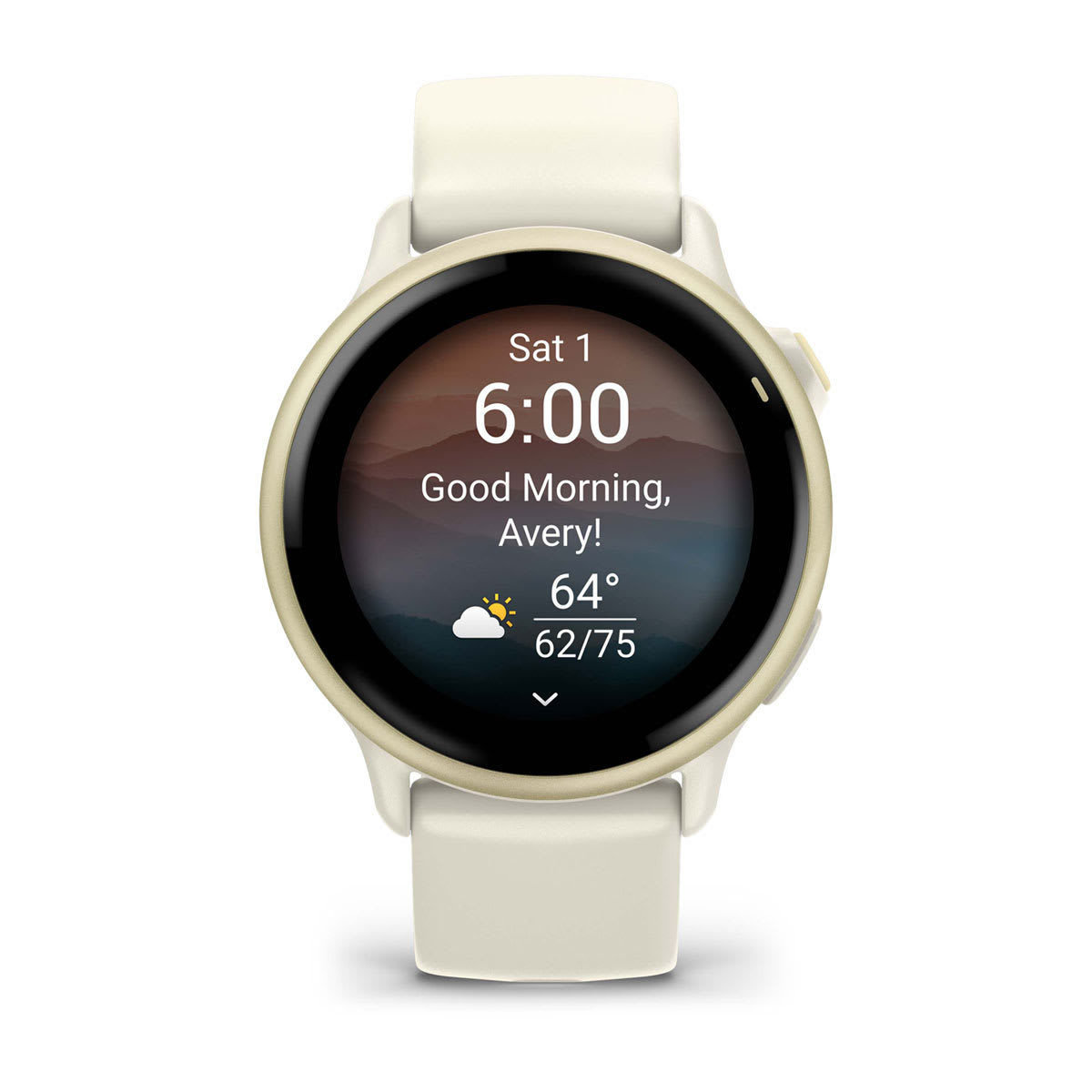 Garmin Vivoactive 6 Bone/Lunar Gold