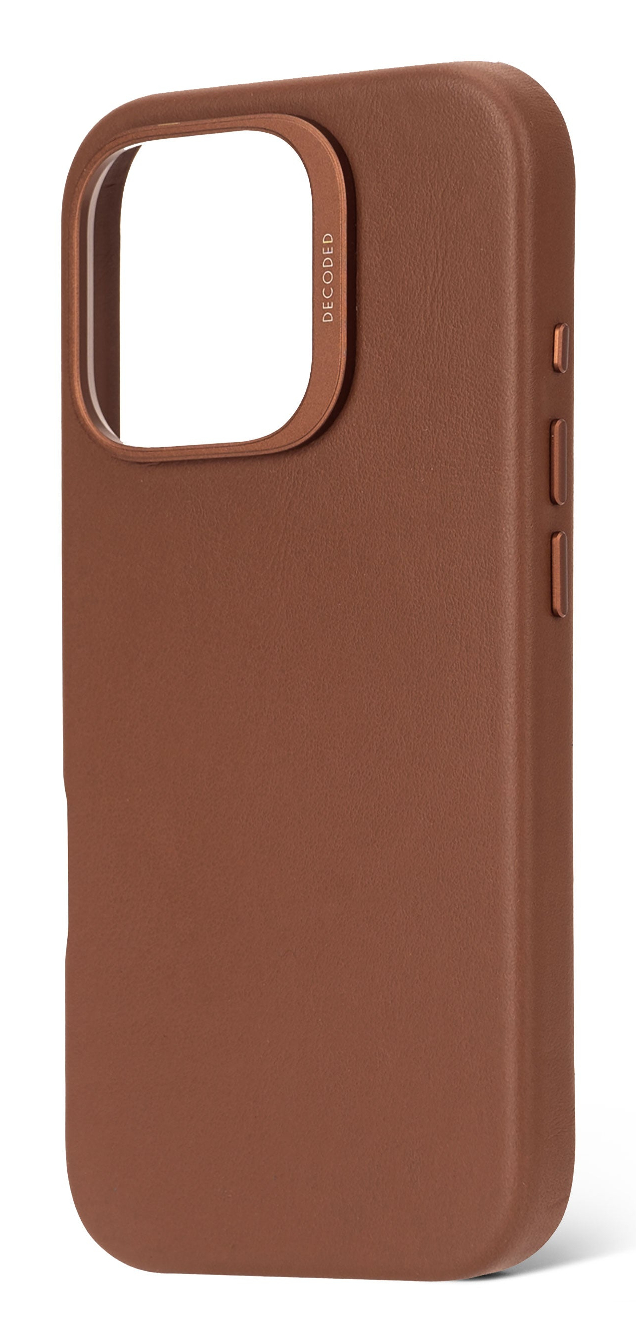 Decoded Leather Backcover Apple iPhone 16 Pro Tan