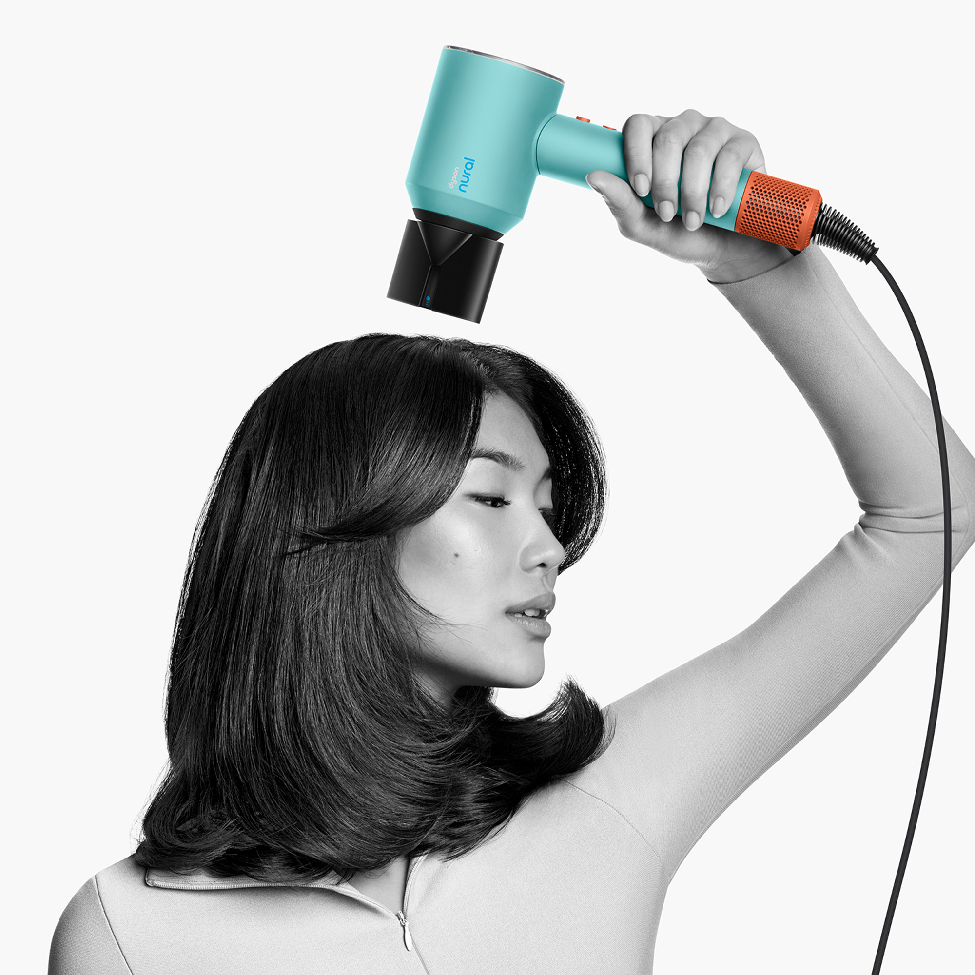 Haardroger DYSON 515276-01 HD07 Supersonic Nural blauw / oranje