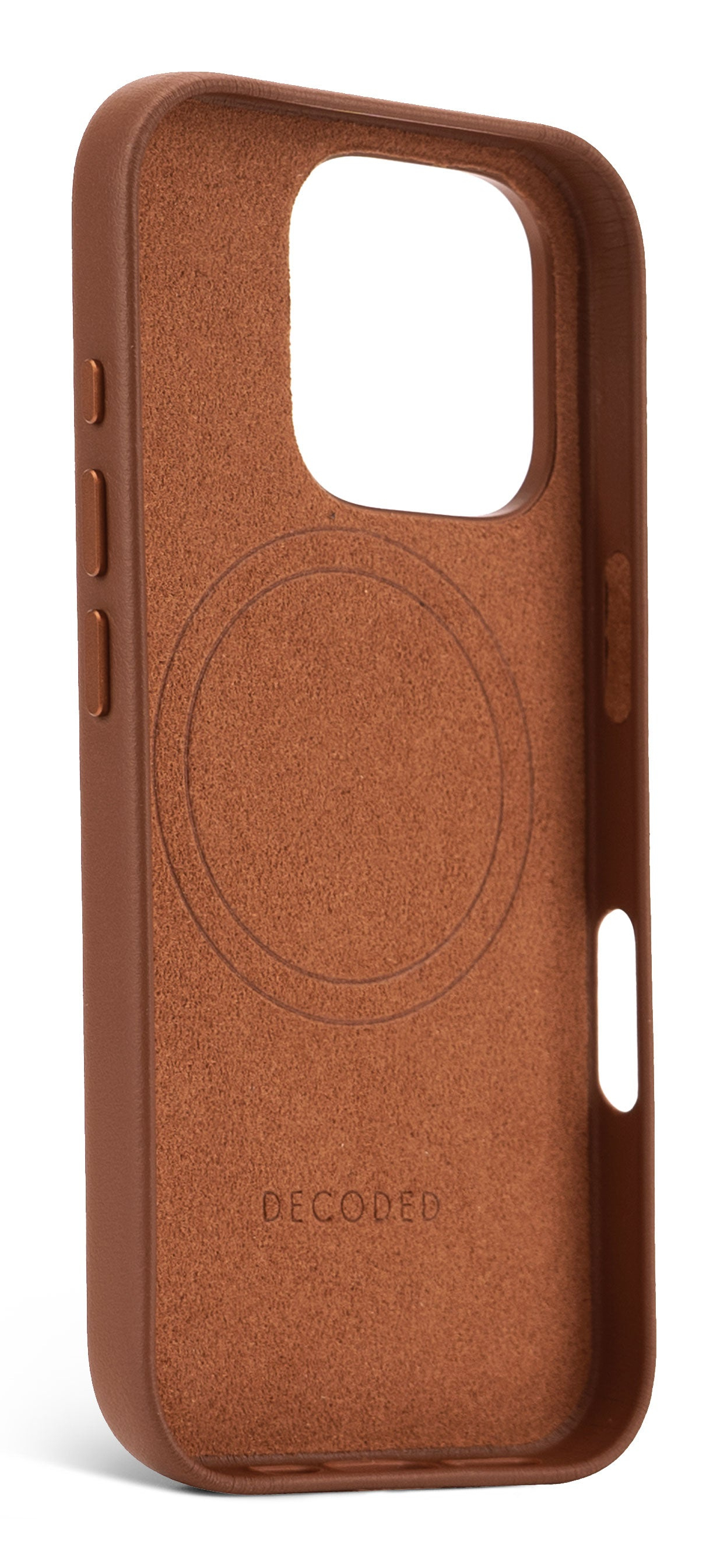 Decoded Leather Backcover Apple iPhone 16 Pro Tan